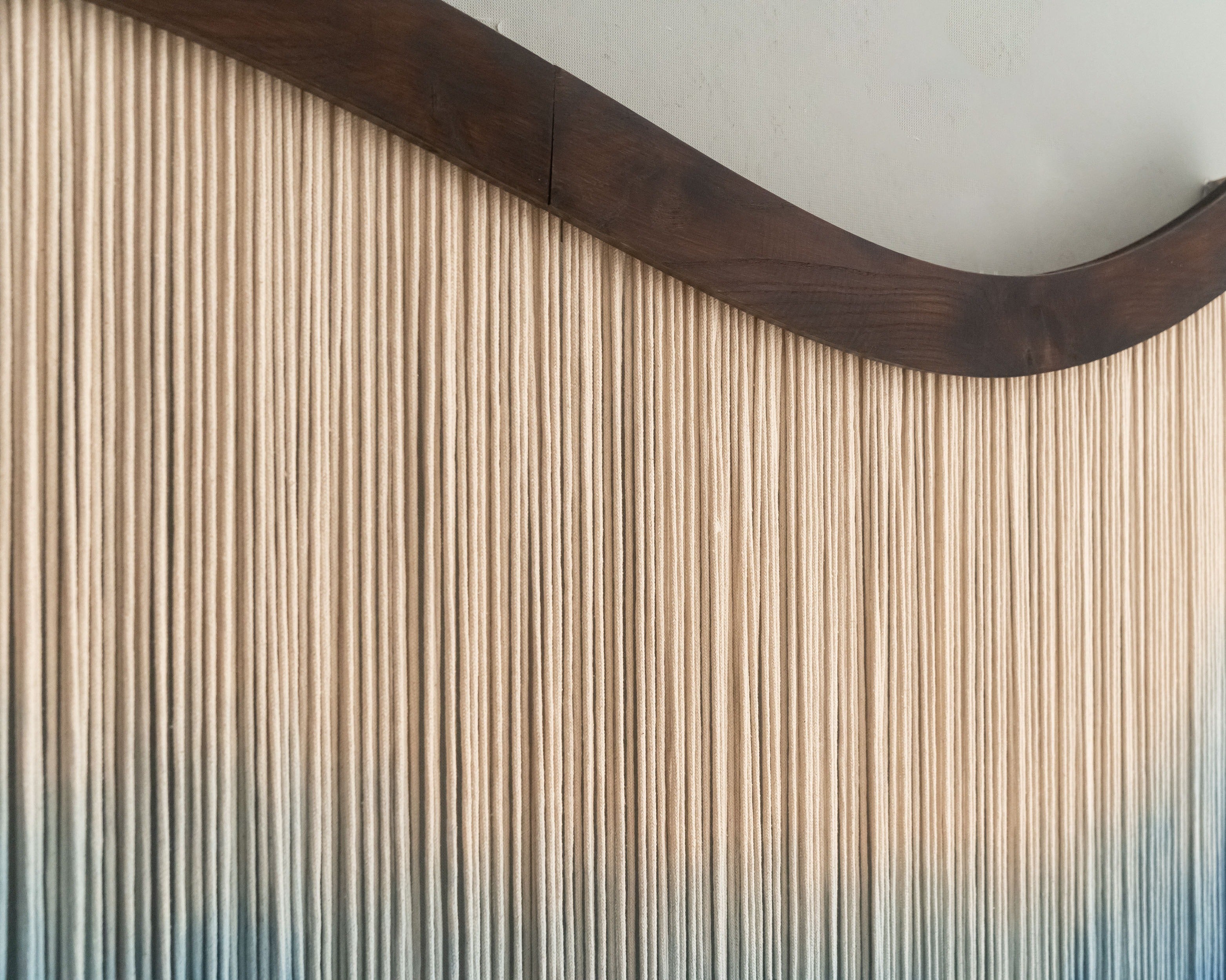 Deep Sea Macrame Wall Hanging – Large Boho Fiber Art U33