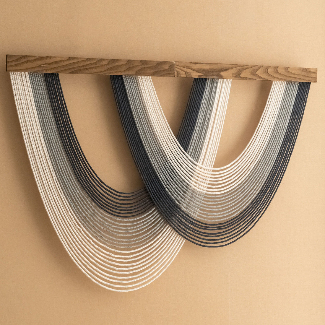 The Wave Macrame Wall Hanging – Boho Wall Art for Modern Homes V89