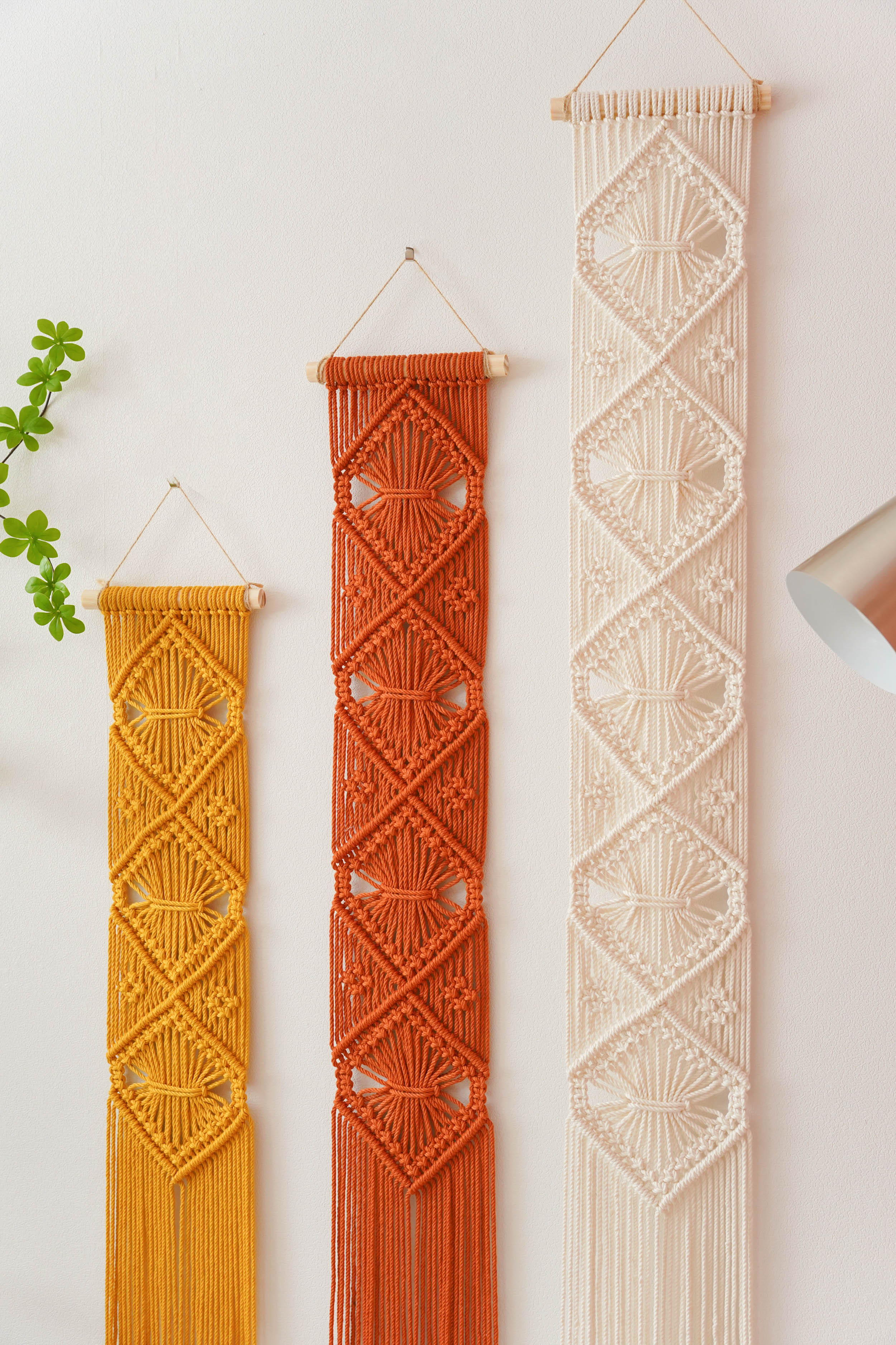 Macrame Wall Hanging Cotton Modern Wall Decor for Boho Home W05