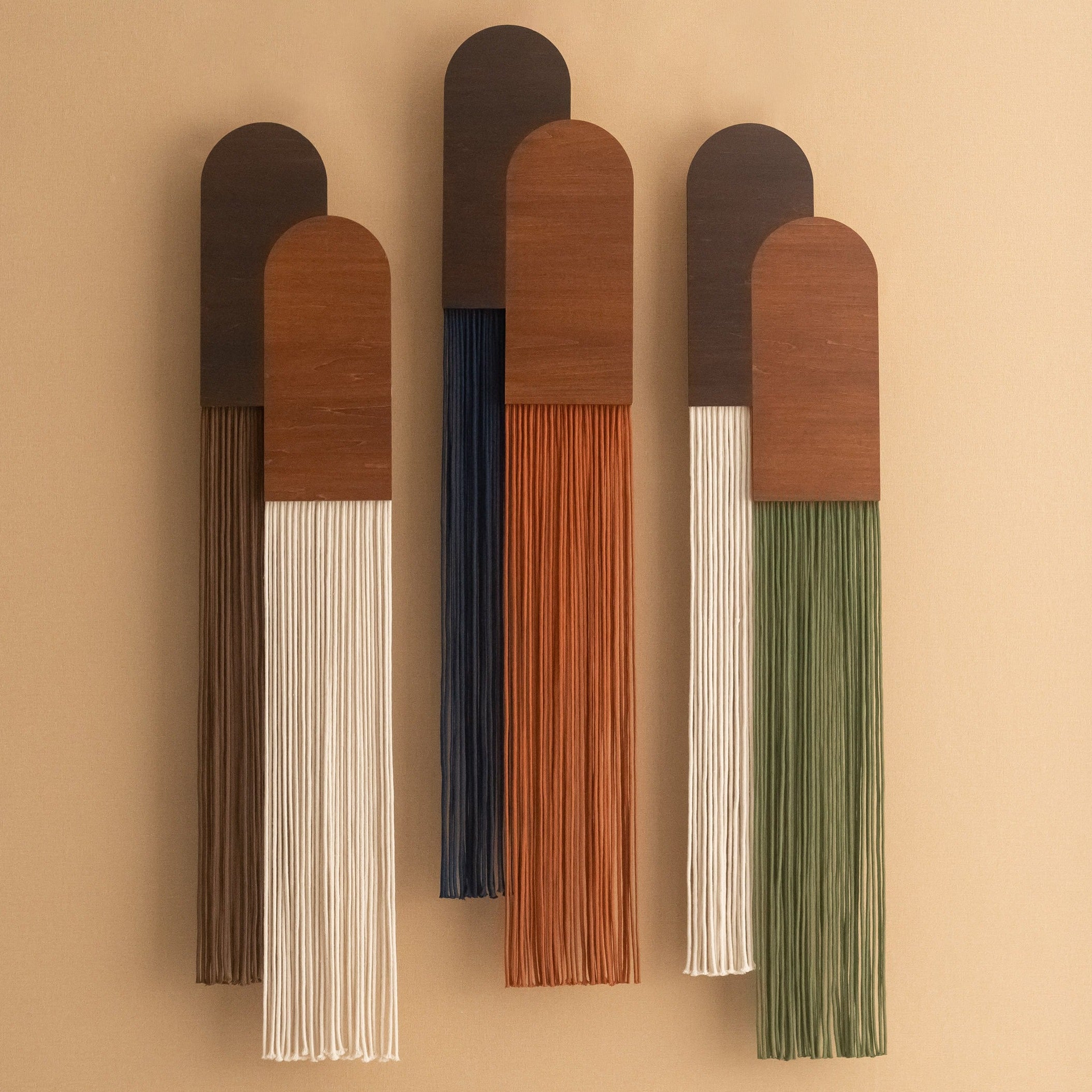 Together Macrame Wall Hanging - Modern Boho Cotton Wall Art U01