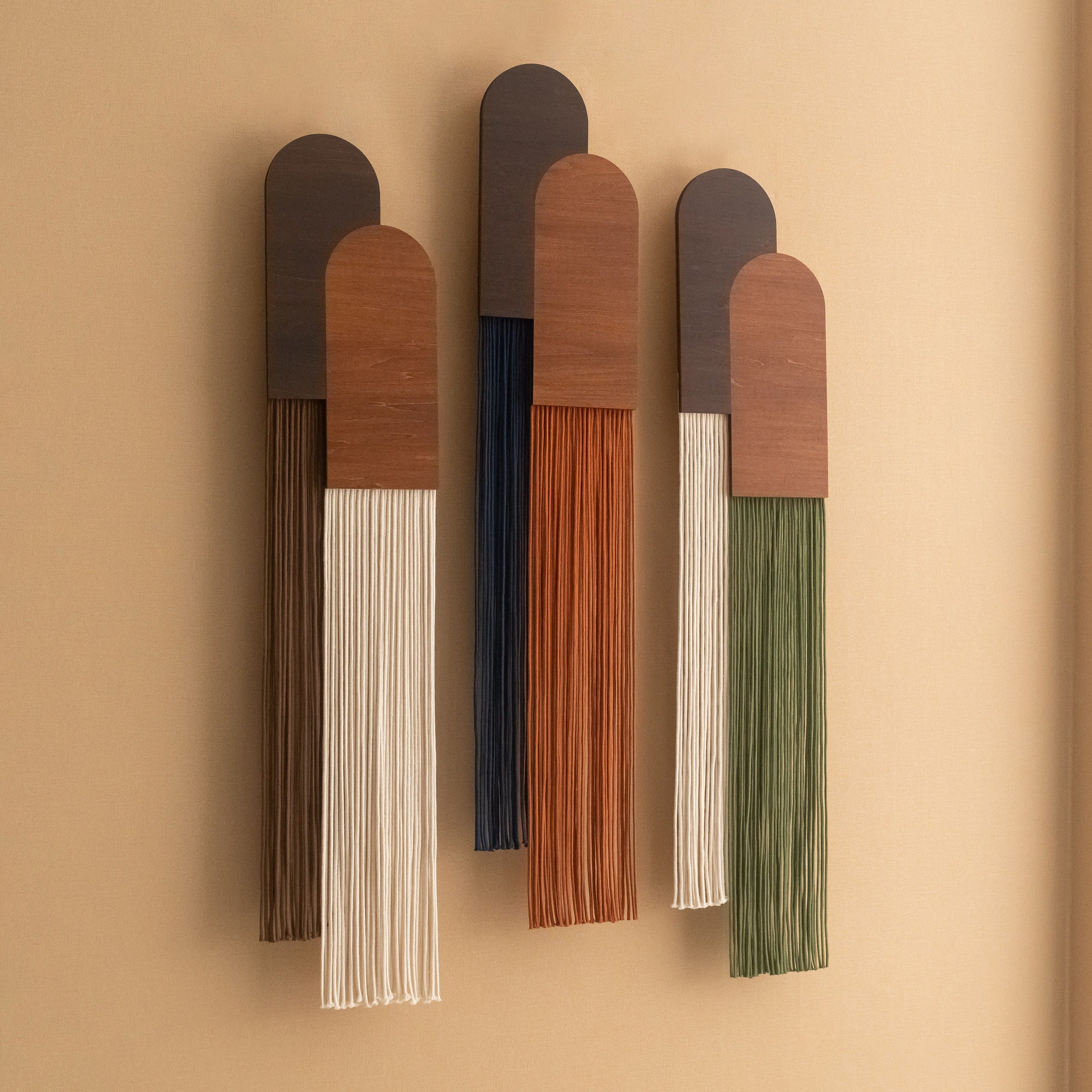 Macrame Fiber Wall Hanging For Boho Farmhouse Wall Decoration