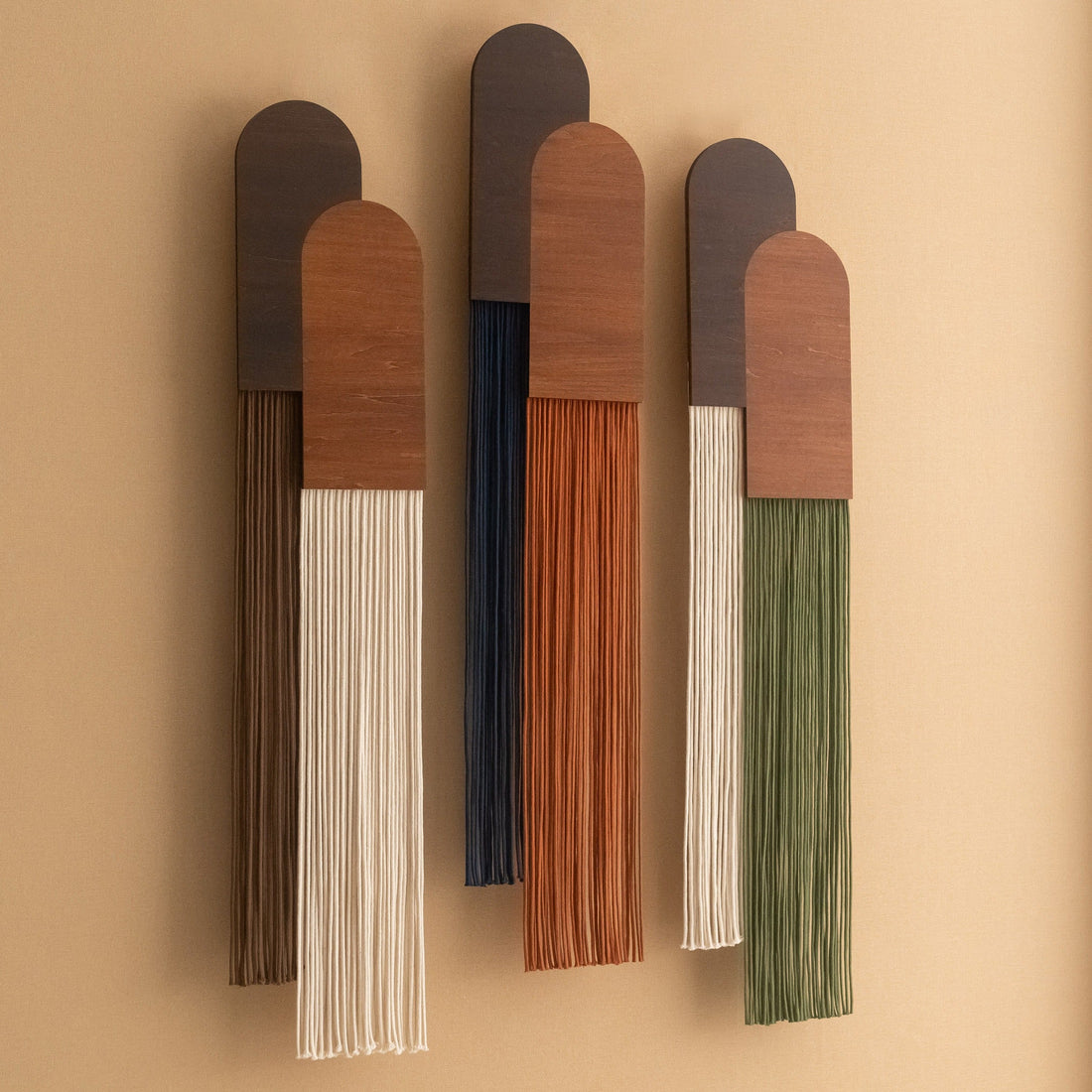 Together Macrame Wall Hanging - Modern Boho Cotton Wall Art U01