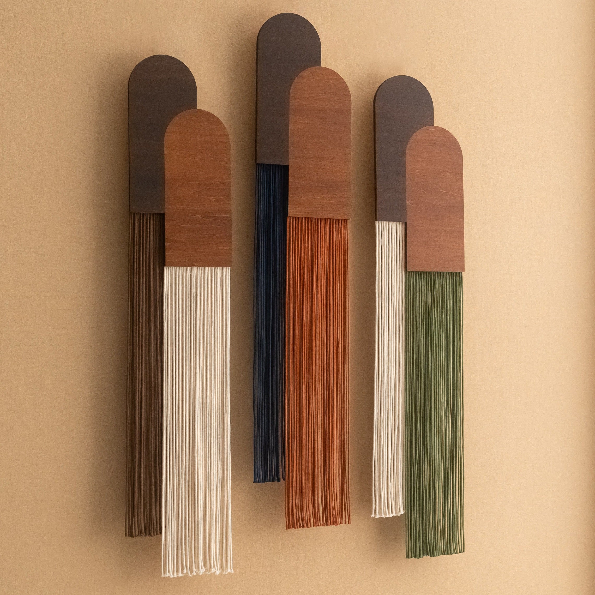 Together Macrame Wall Hanging - Modern Boho Cotton Wall Art U01