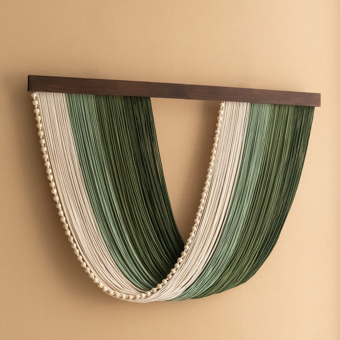 The Embrace - Macrame Wall Hanging Decor - Boho Cotton Art U02