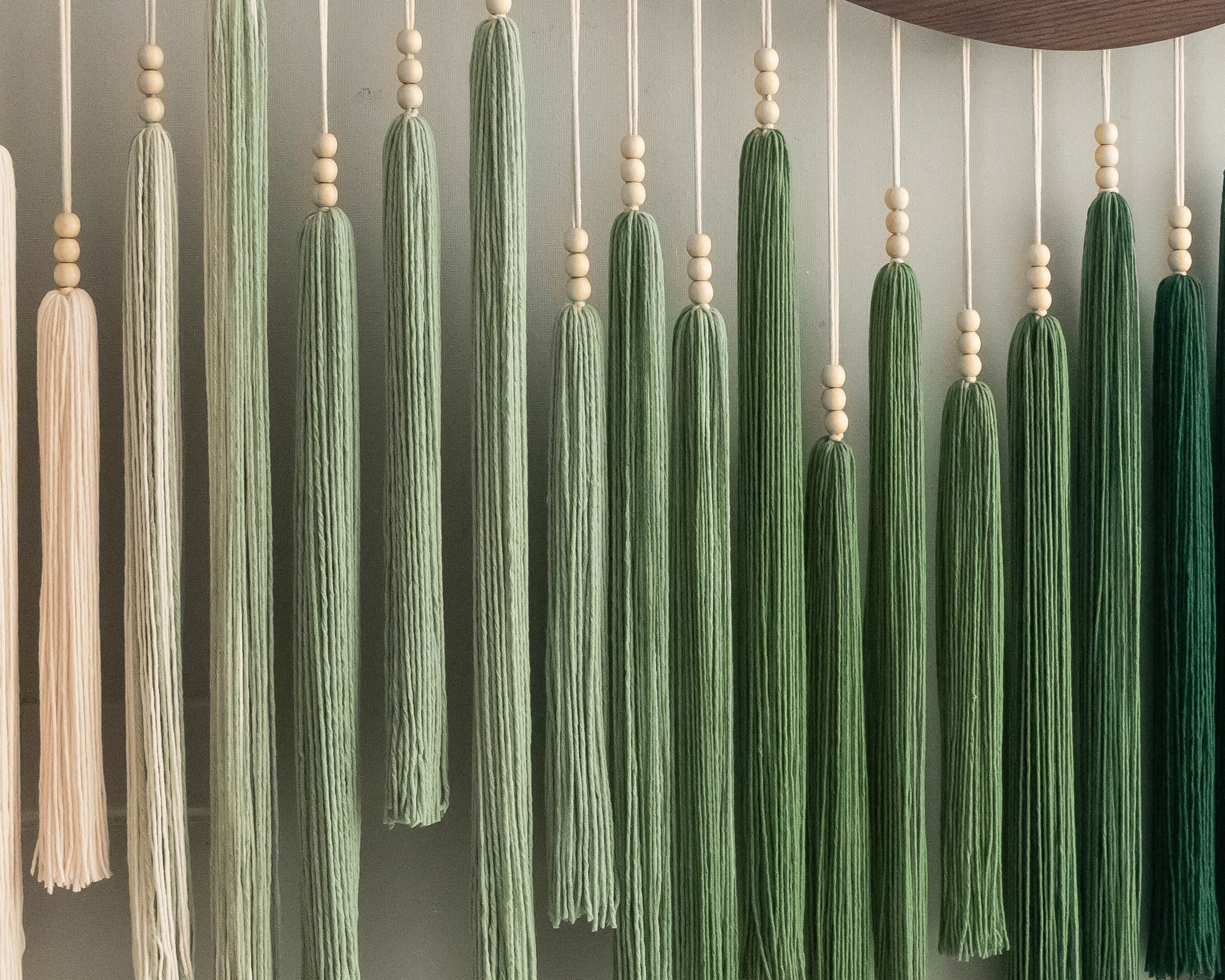 Arcadia Wall Art Macrame Wood Boho Wall Decor for Home U44