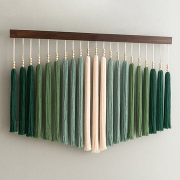 Equilibrium Fiber Wall Hanging Woven Wall Art for Modern Decor U49