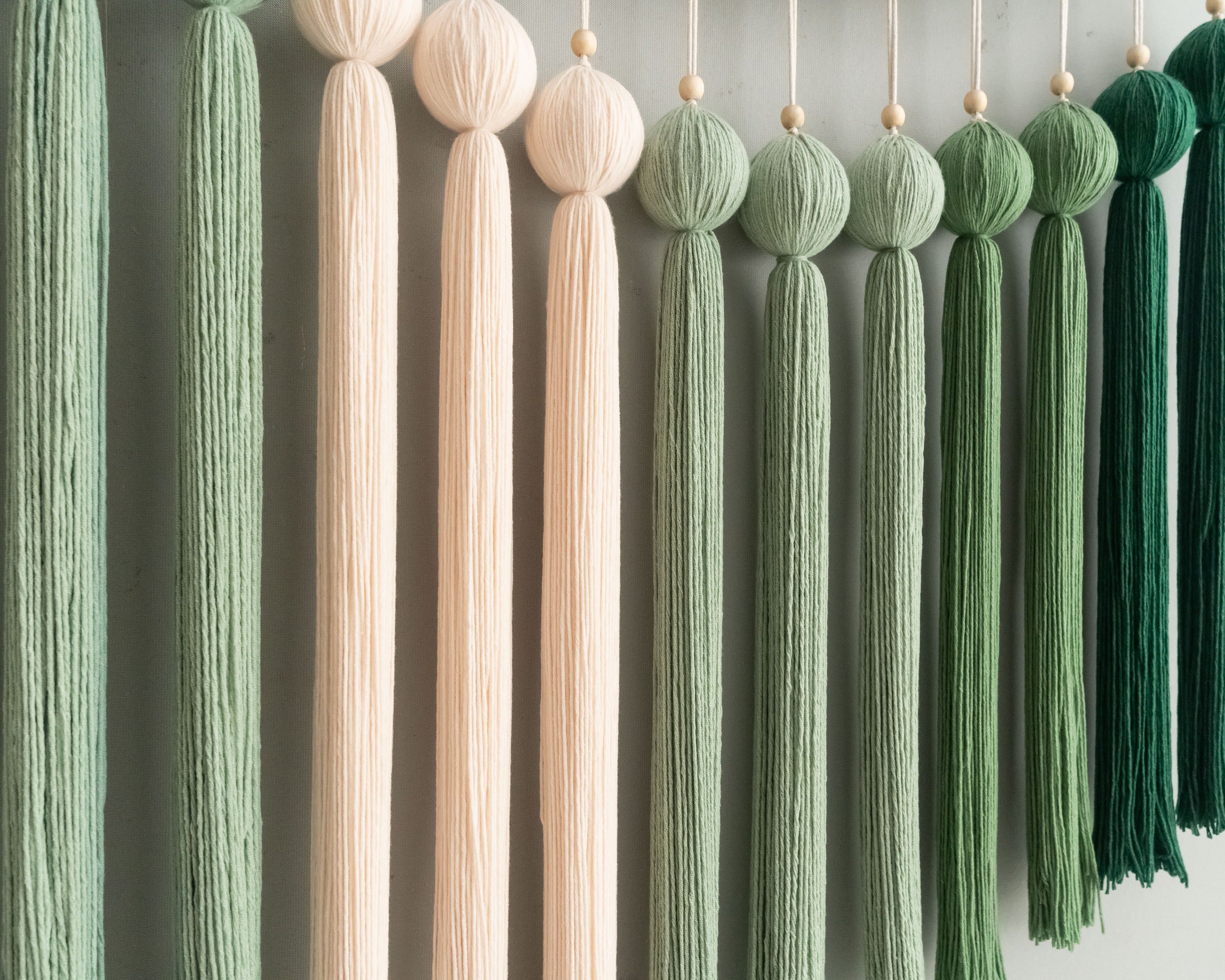 Rhythm Arc Fiber Wall Hanging Fiber Woven Wall Art for Home U47