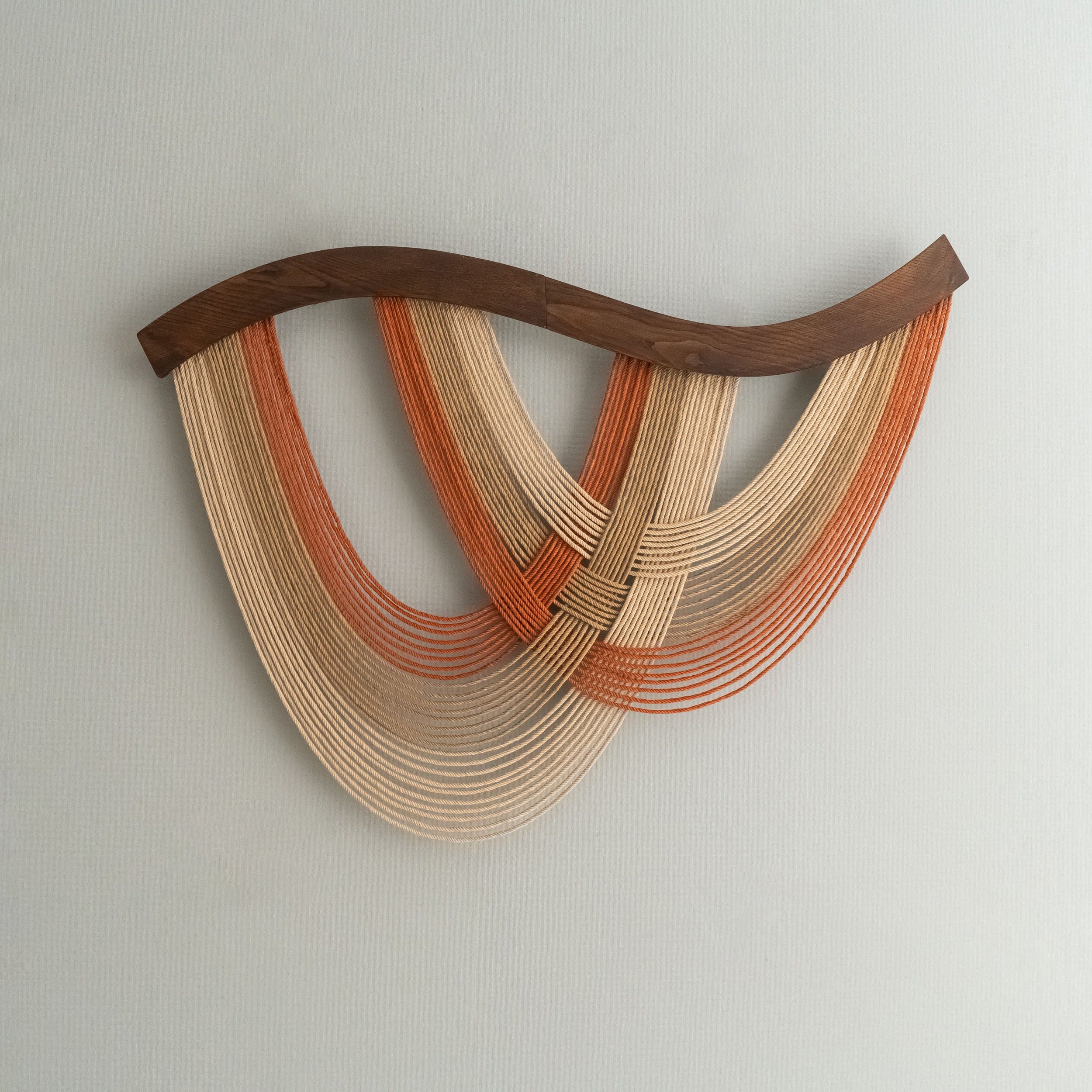 The Flow Wall Hanging Fiber Art for Living Room and Large Wall Decor V93