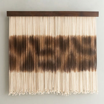 Dip Dyed The Fracture Macrame Wall Hanging, Wall Art Decor U54