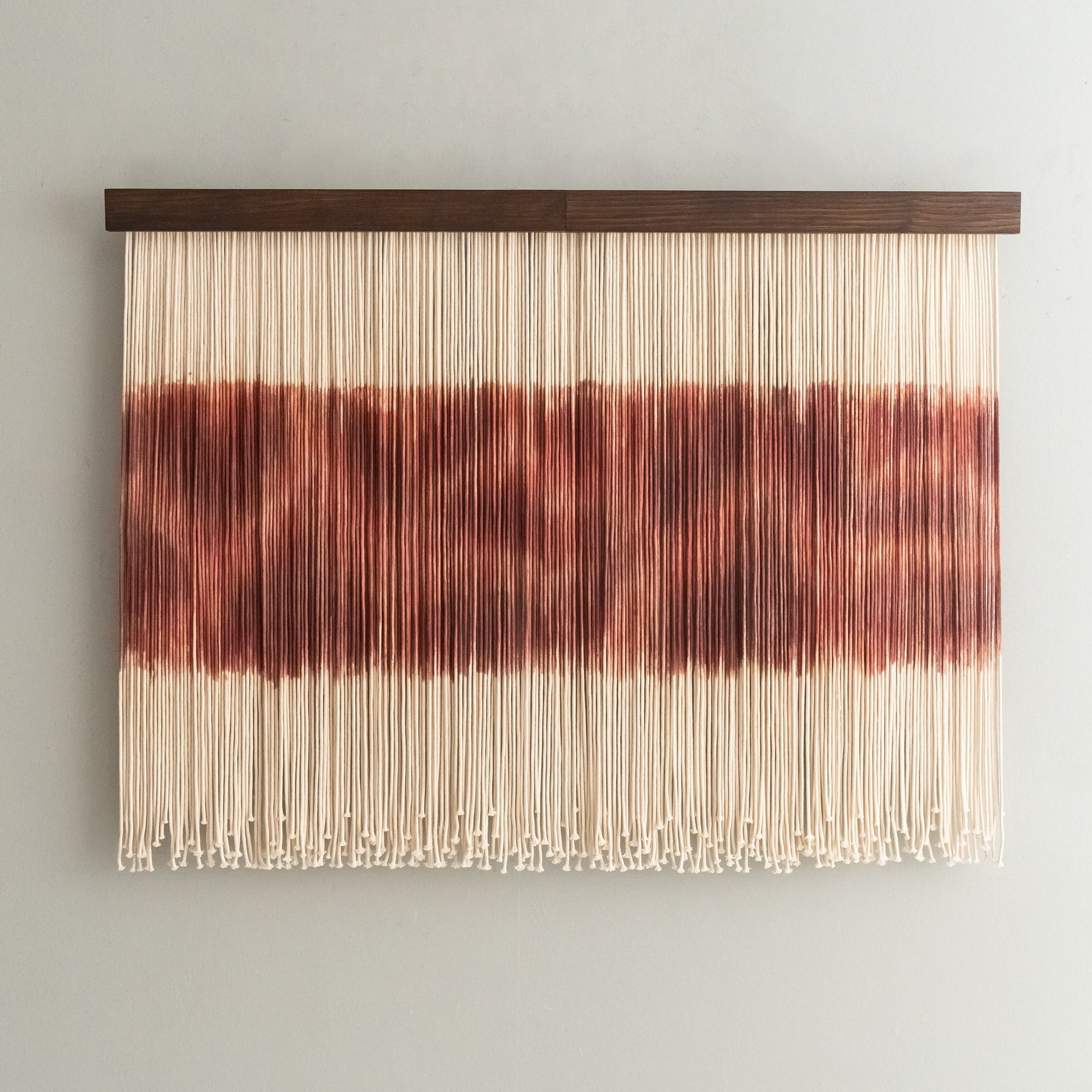 Dip Dyed The Fracture Macrame Wall Hanging, Boho Wall Decor U54