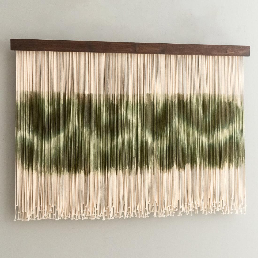 Dip Dyed The Fracture Macrame Wall Hanging for Boho Decor U54