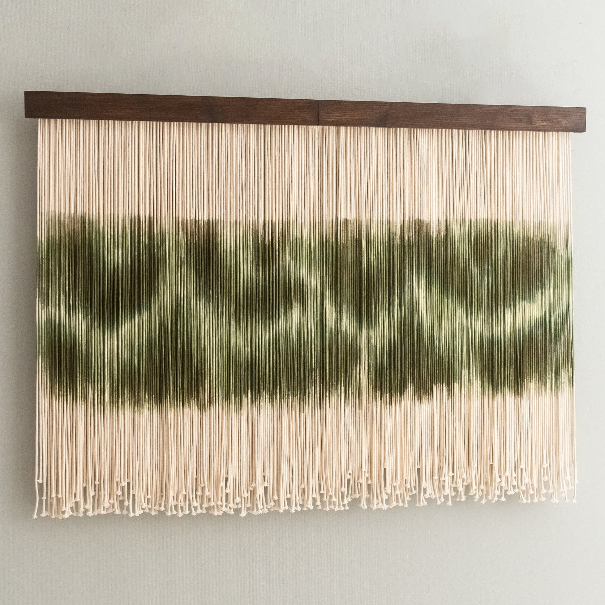 Dip Dyed The Fracture Macrame Wall Hanging, Boho Wall Decor U54