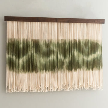 Dip Dyed The Fracture Macrame Wall Hanging for Wall Art U54