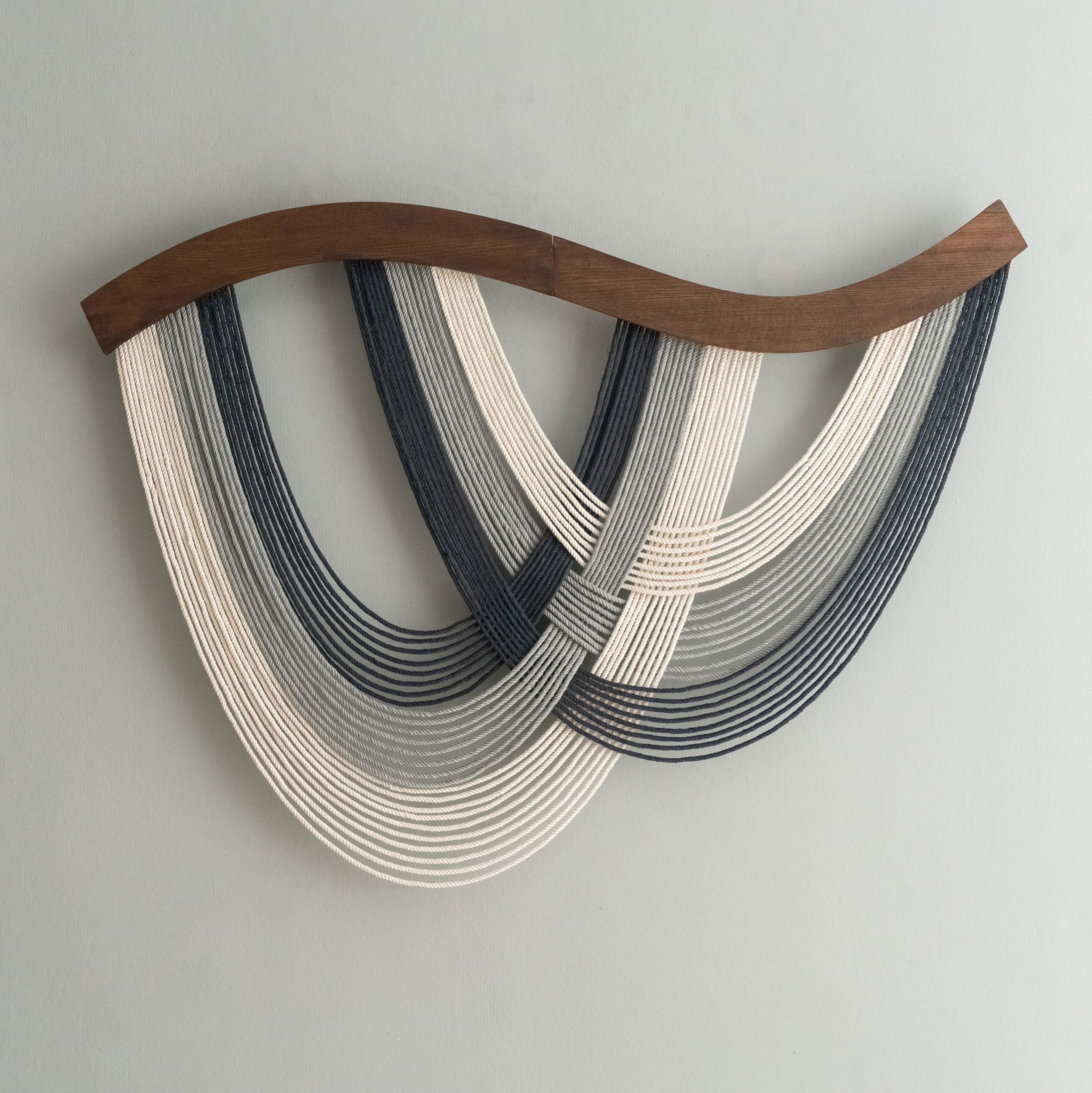 The Flow Wall Hanging Fiber Art for Living Room and Large Wall Decor V93