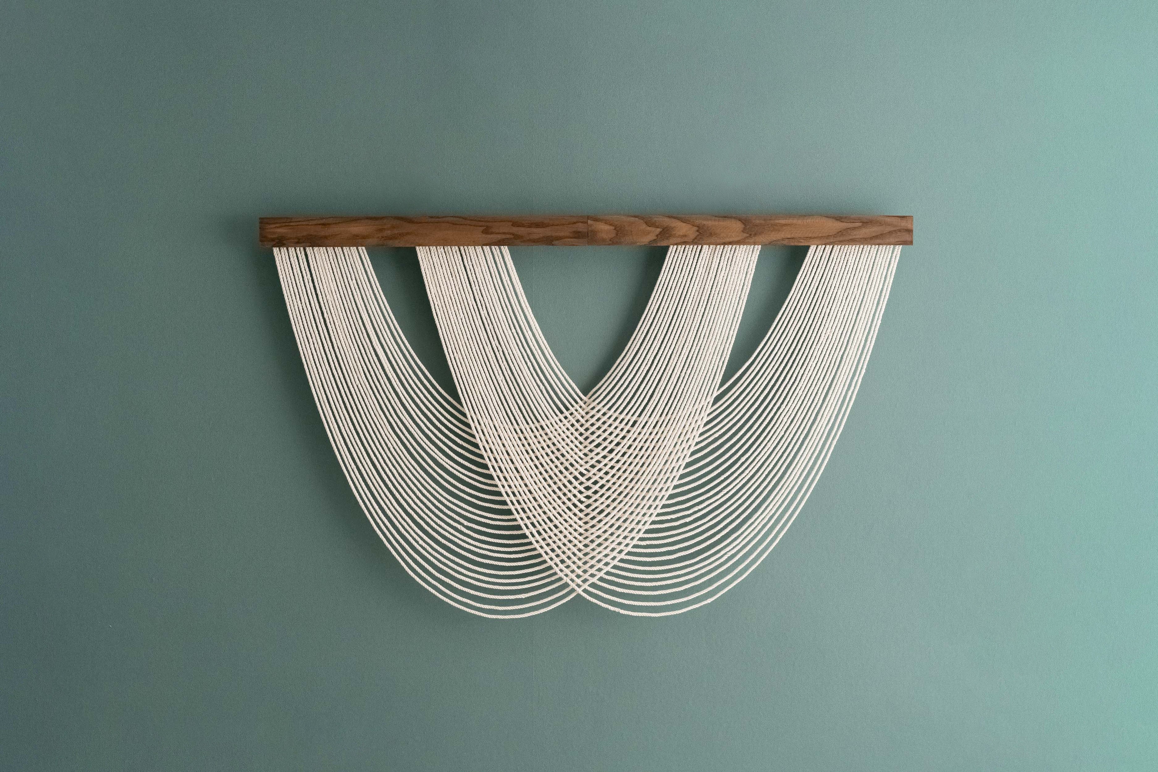 Macrame Fiber Wall Hanging For Cozy Boho Home Decoration