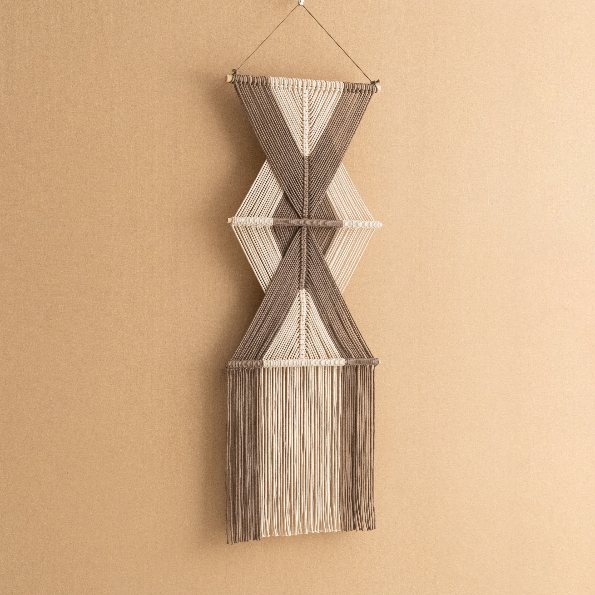 The Arrows - Vertical Boho Macrame Wall Hanging V86