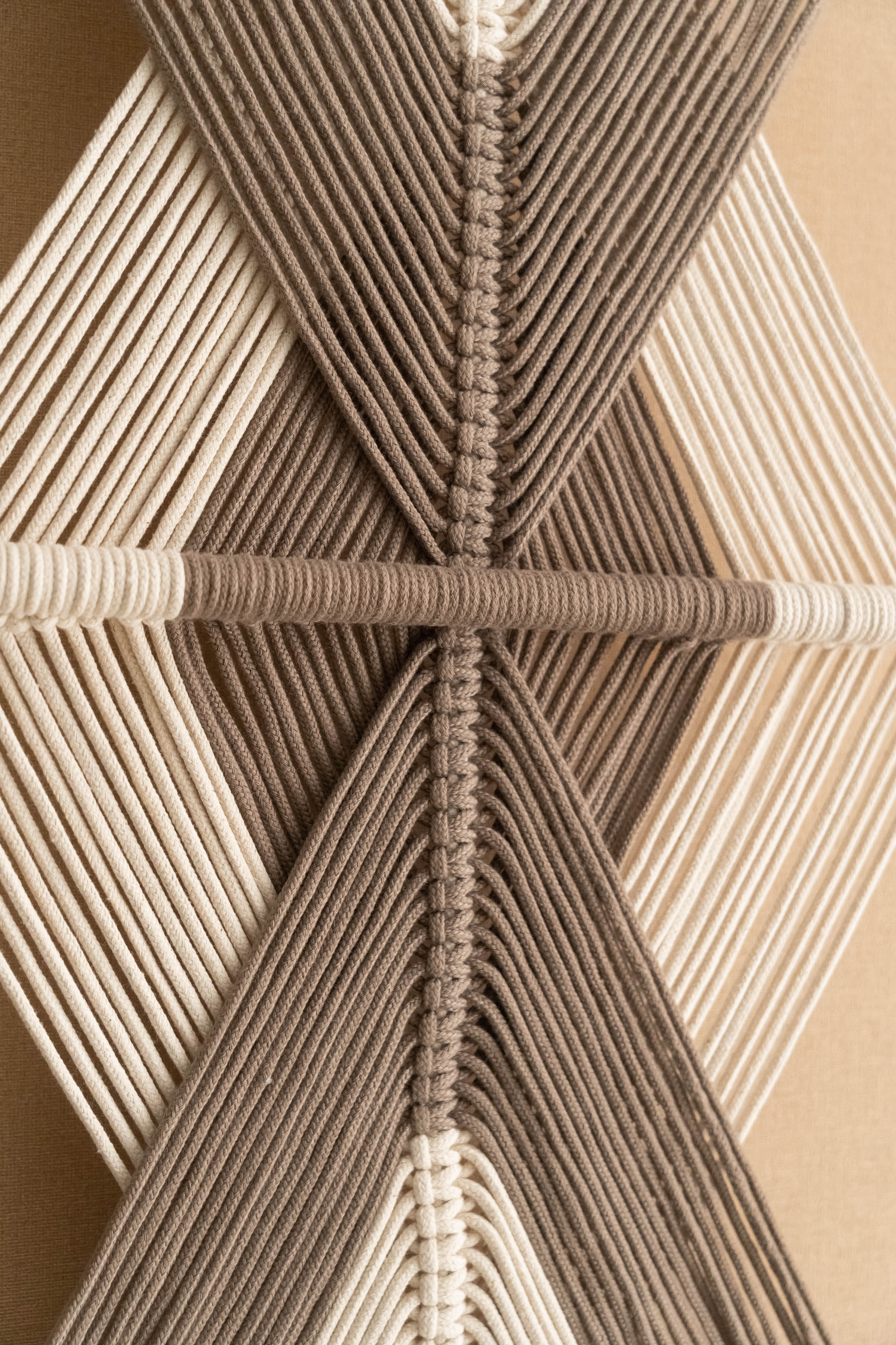 The Arrows - Vertical Boho Macrame Wall Hanging V86