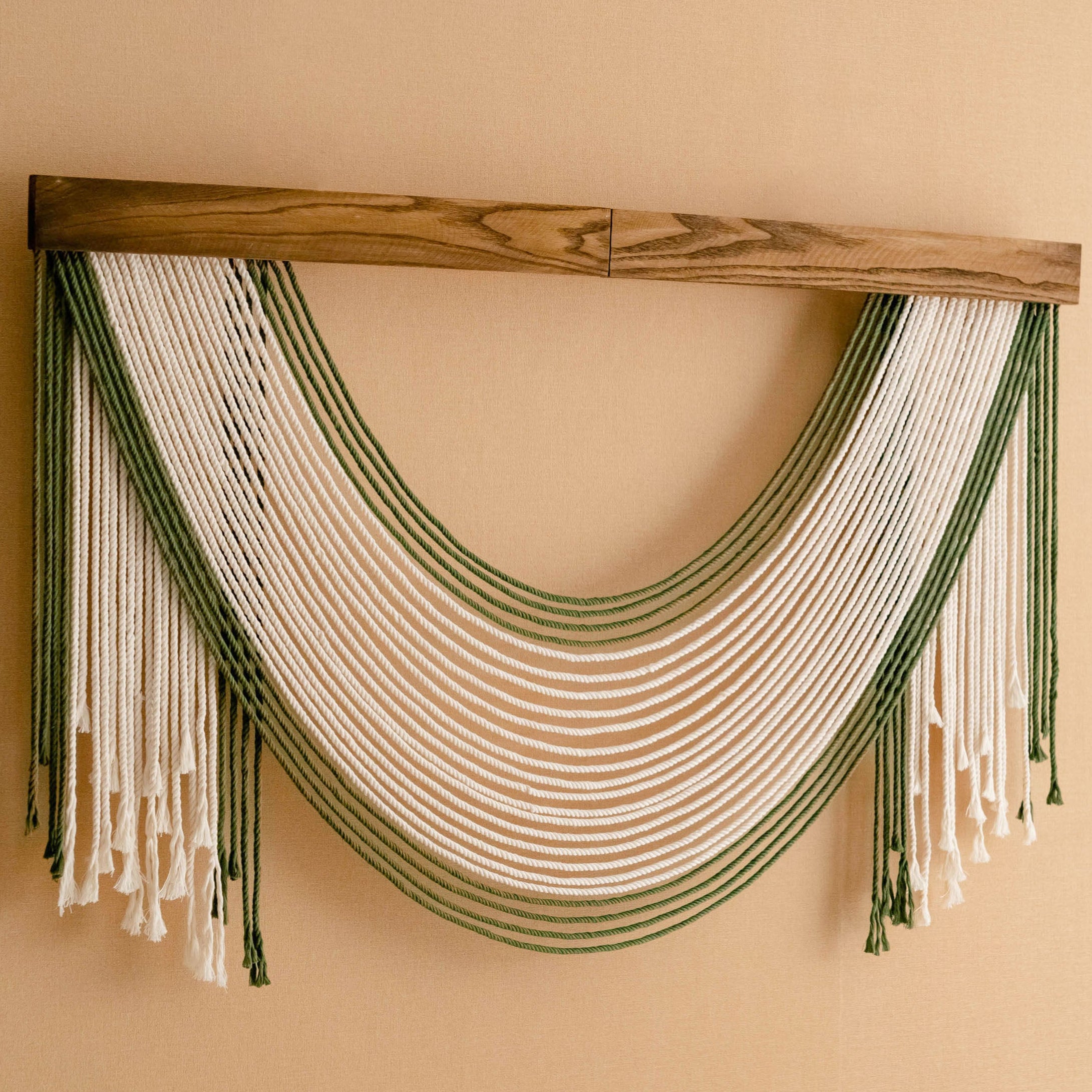Silent Melt Macrame Jellyfish Wall Hanging - Cotton Wall Art V59