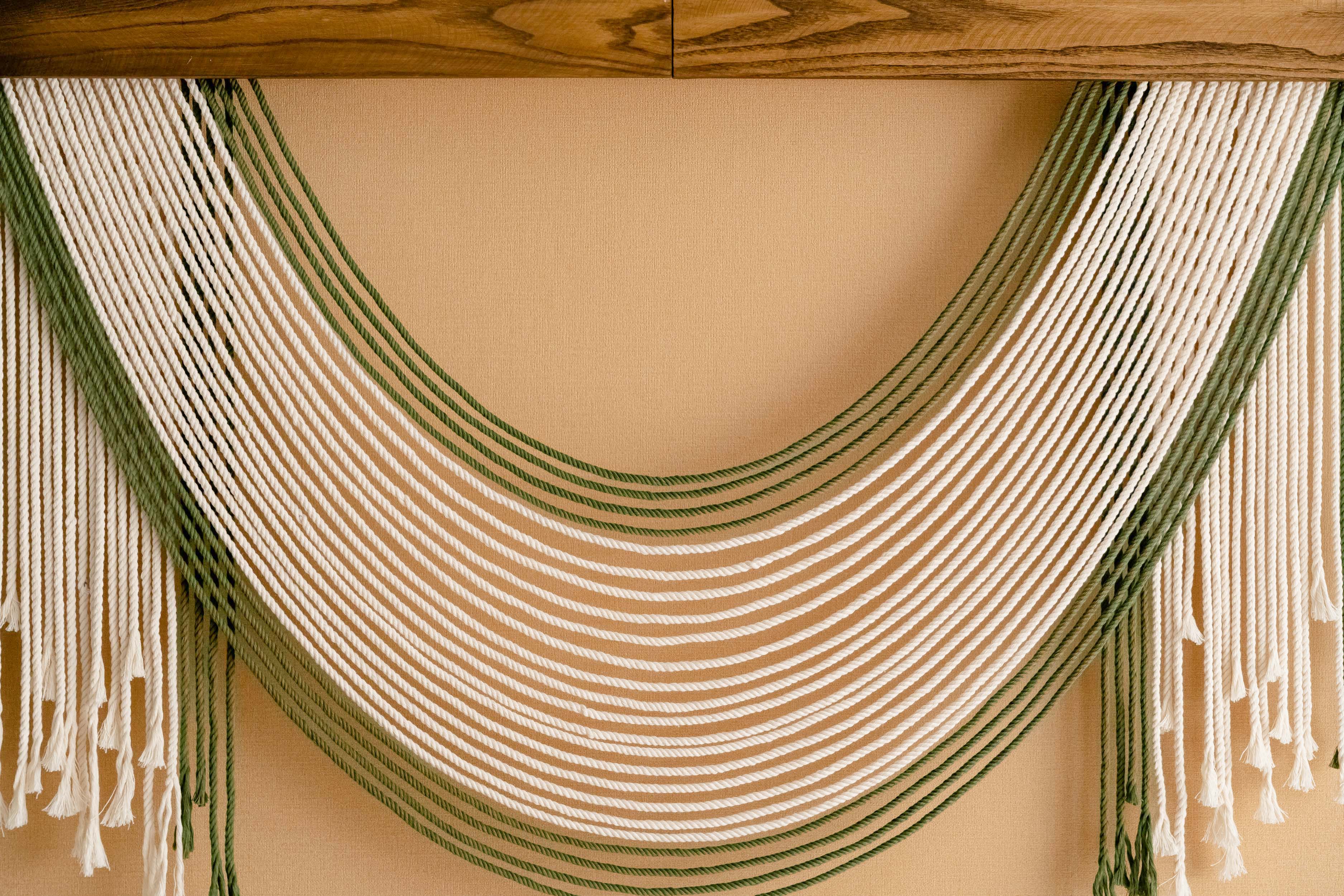 Silent Melt Macrame Wall Hanging – Large Cotton Boho Decor V59