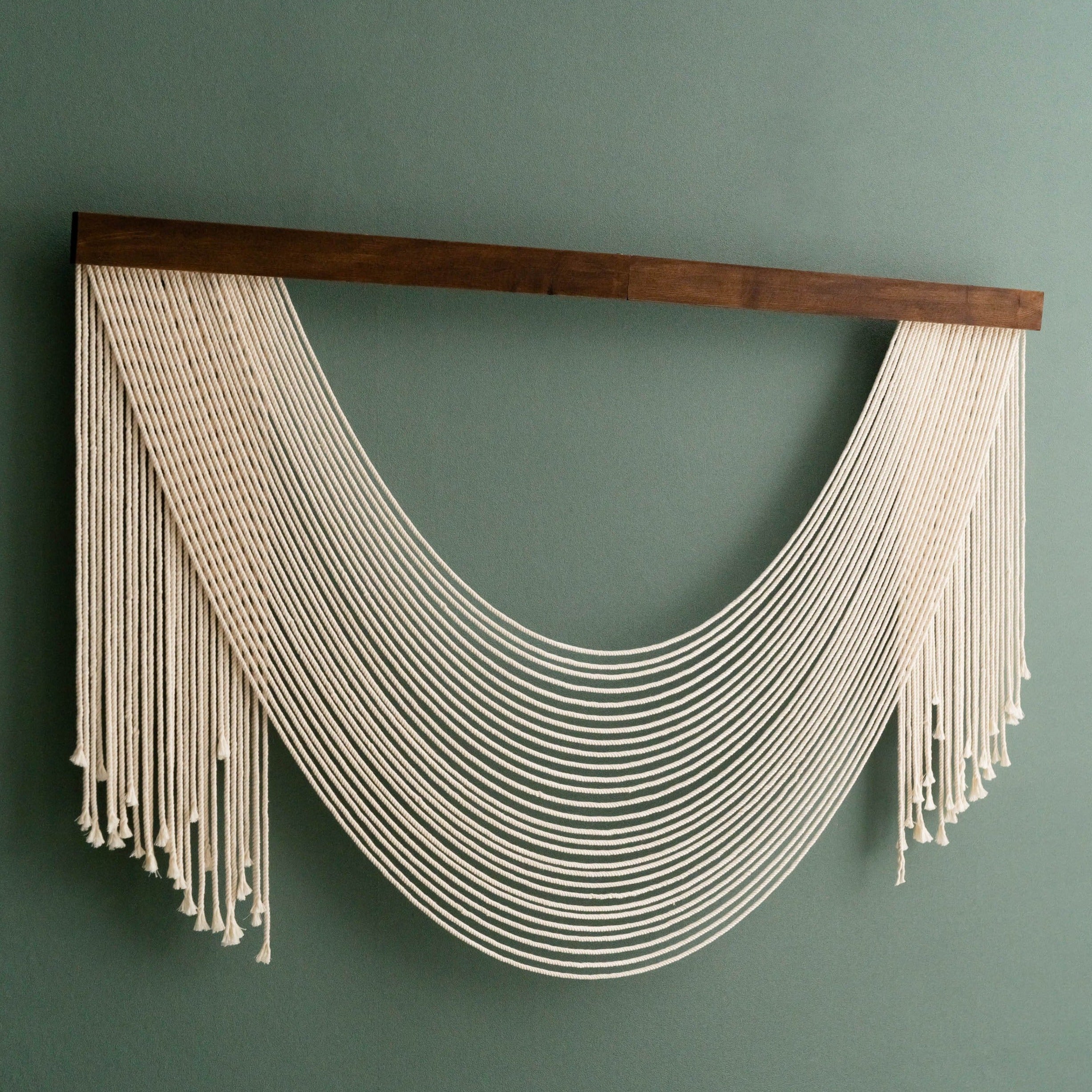 Fiber Wall Art for Boho Farmhouse Living Room Decor