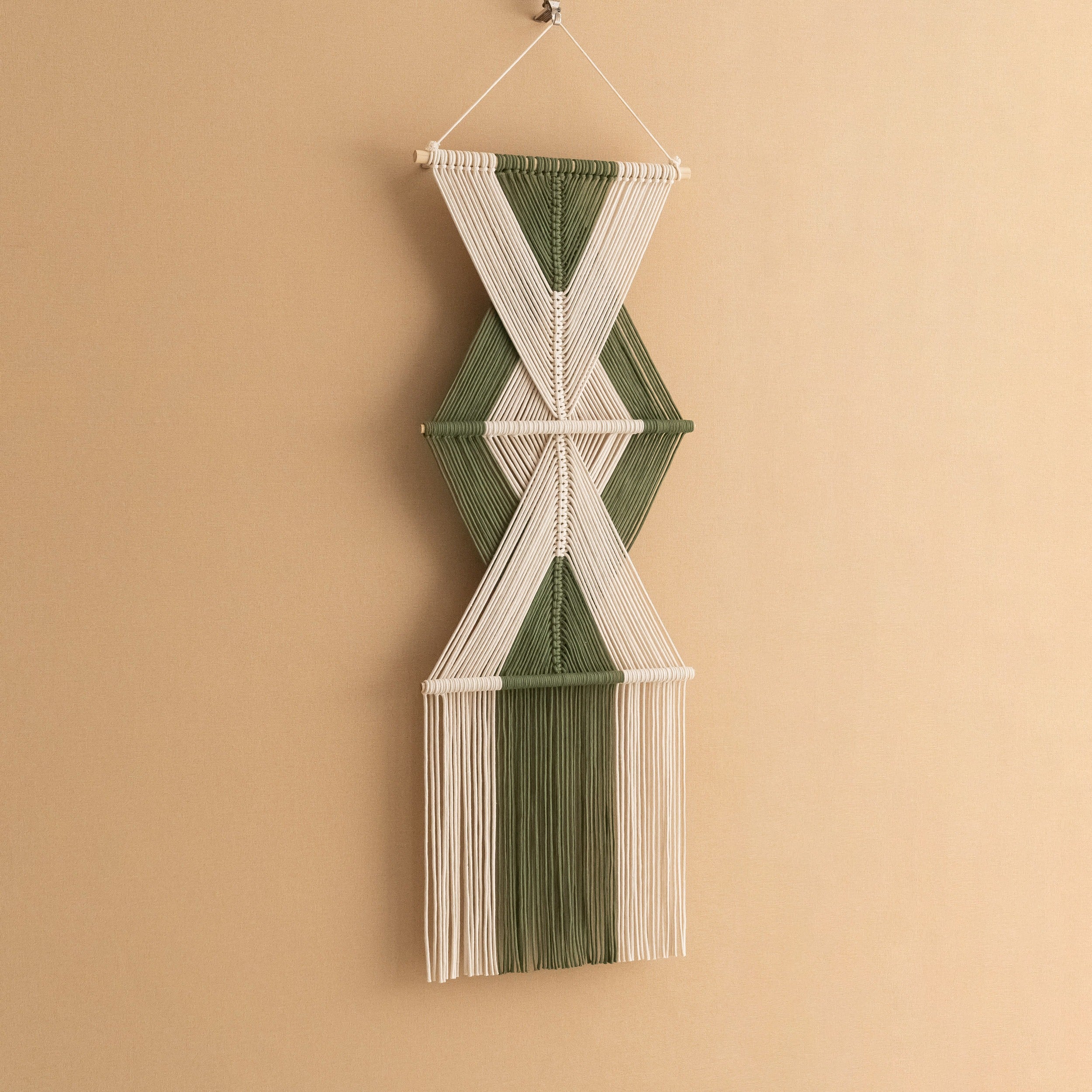 The Arrows - Vertical Boho Macrame Wall Hanging V86