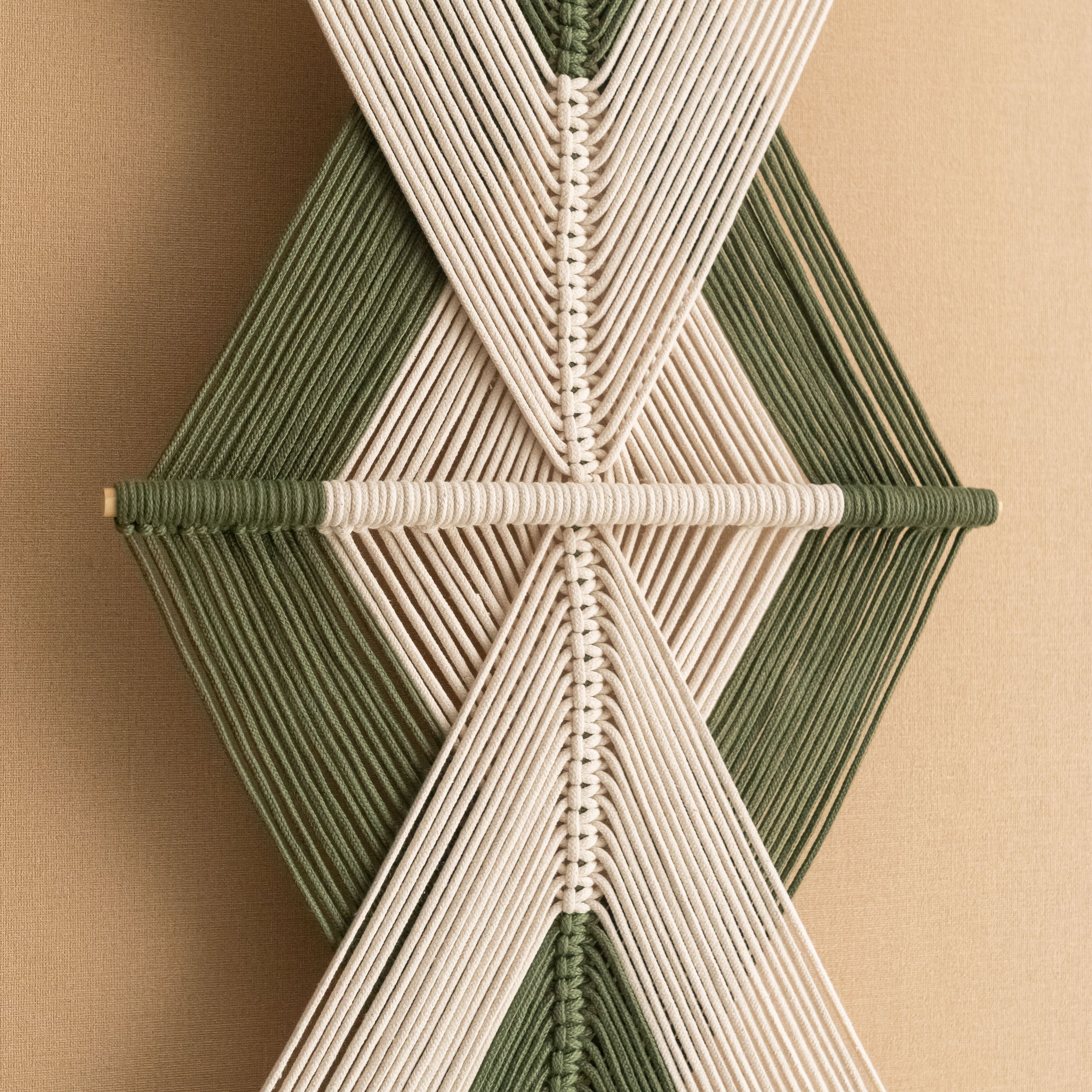 The Arrows - Vertical Boho Macrame Wall Hanging V86