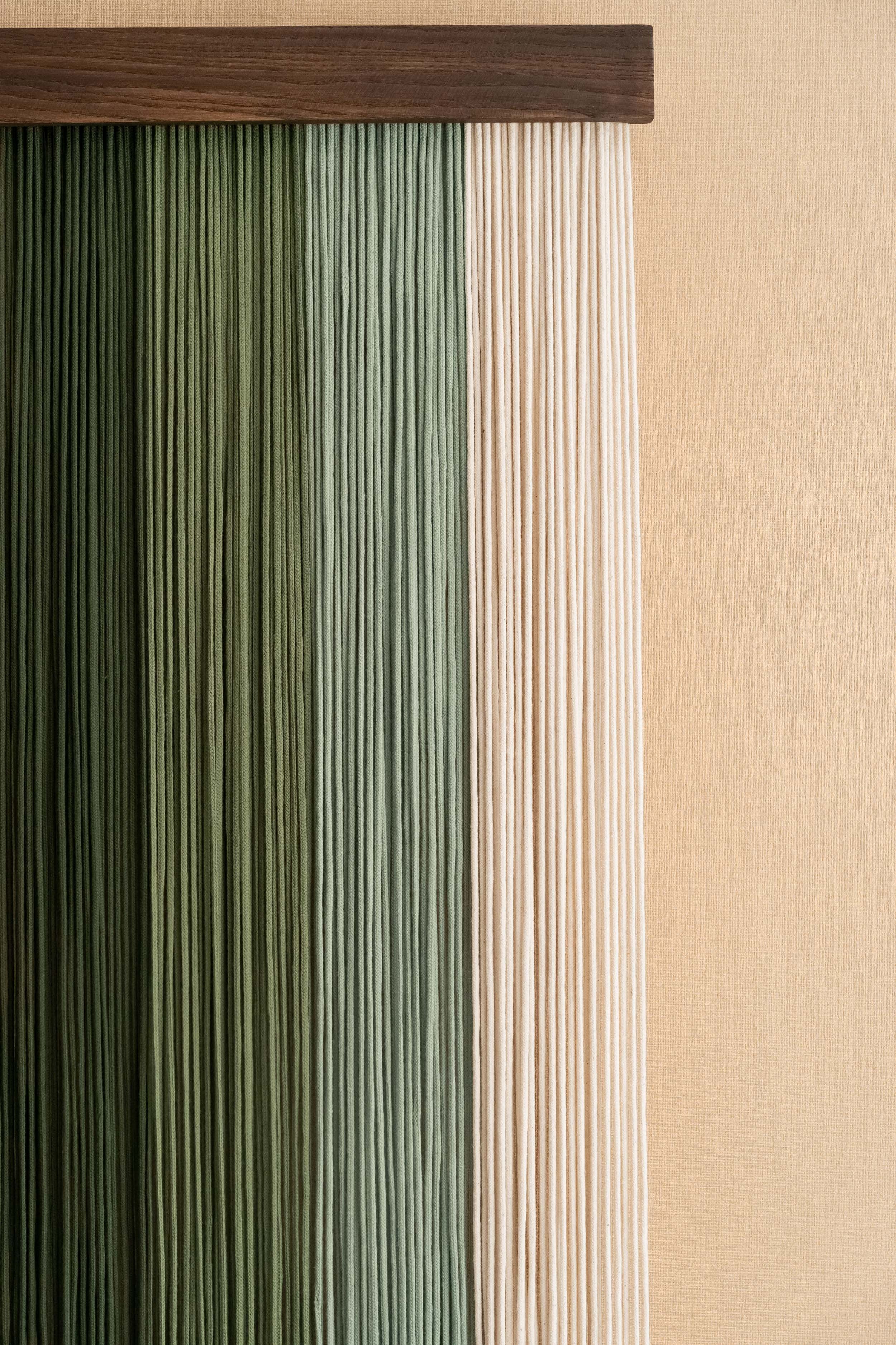 The Fade Macrame Wall Hanging - Vertical Gradient Decor W76