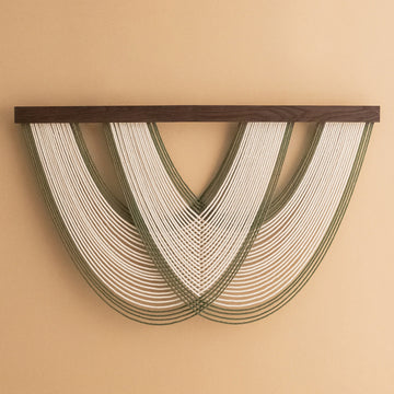 The Serenity Macrame Wall Hanging – Minimalist Wall Decor V56