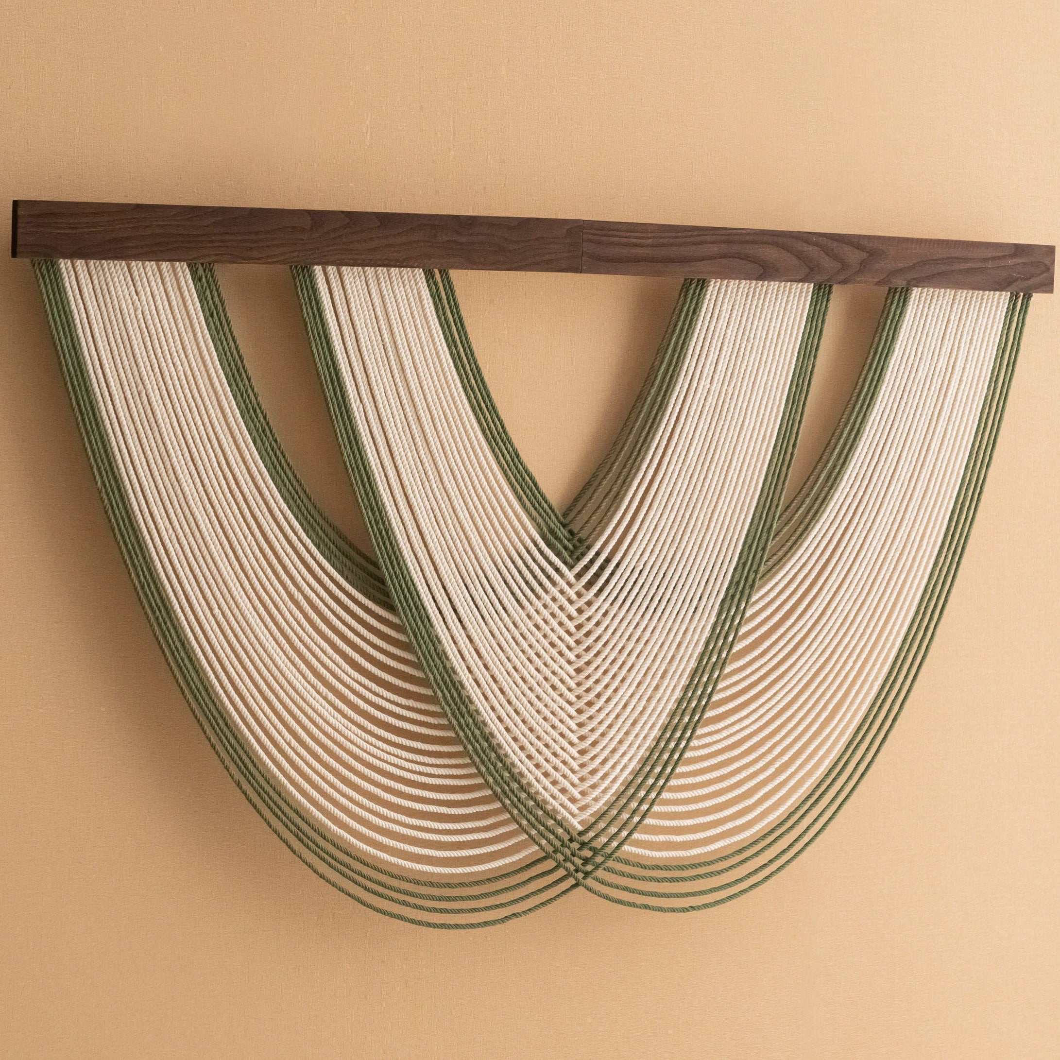 The Serenity Macrame Jellyfish Wall Hanging - Boho Cotton Art V56