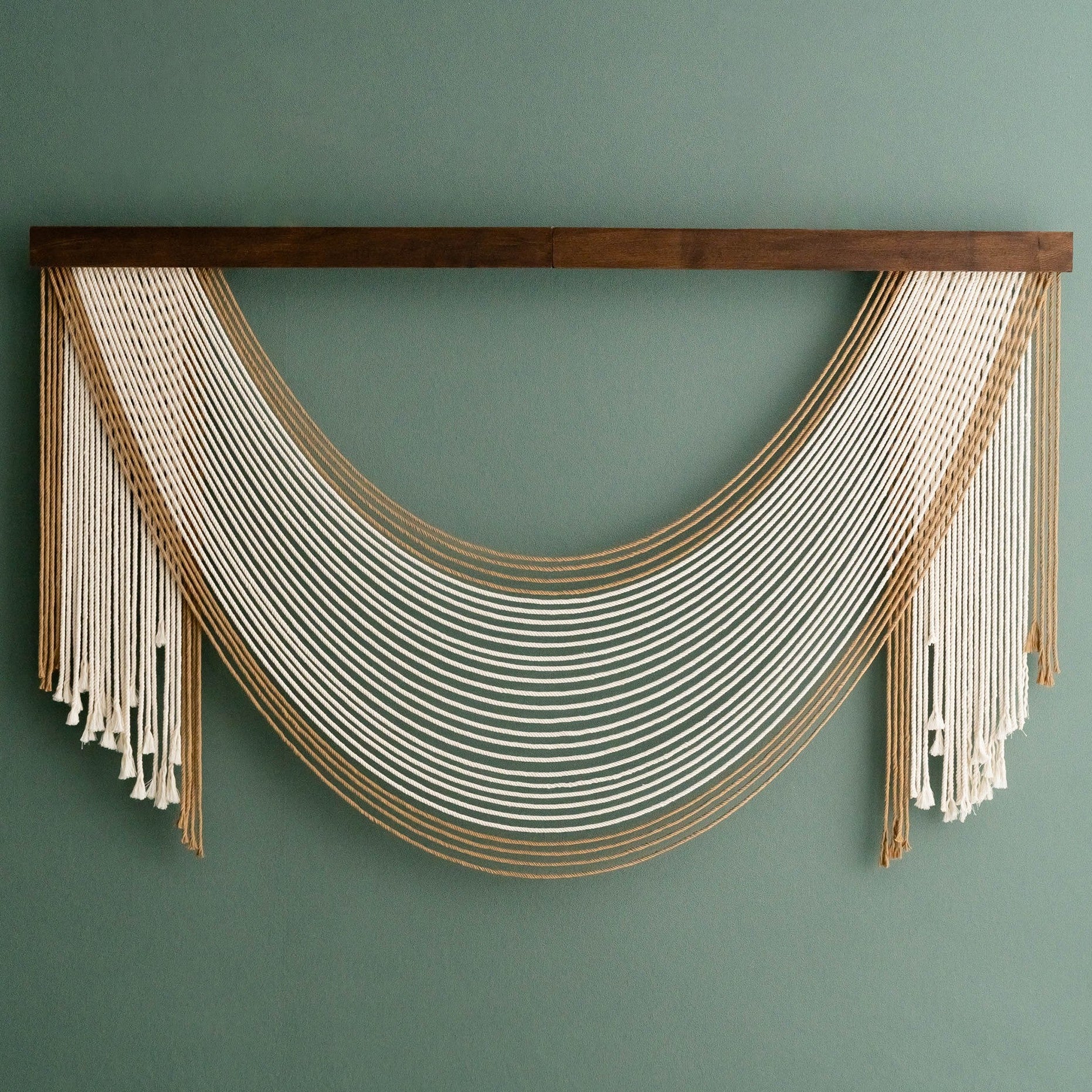 Silent Melt Macrame Wall Hanging - Cotton Wall Art V59