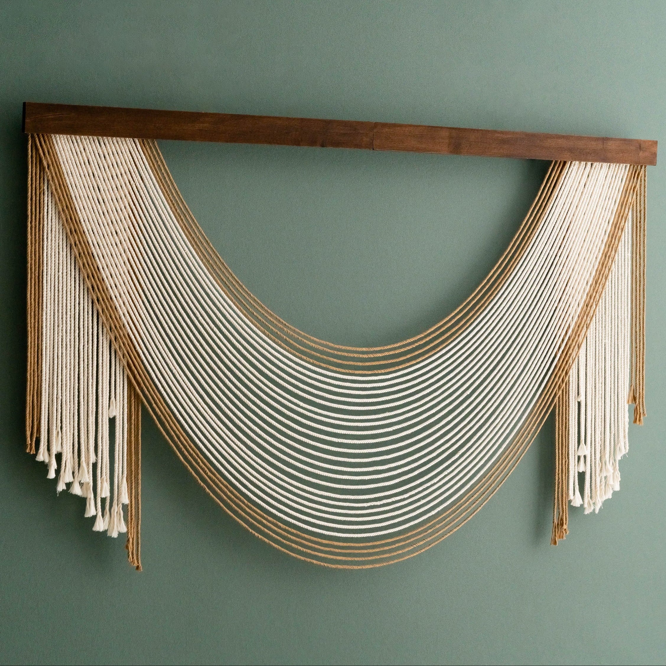 Silent Melt Macrame Wall Hanging - Cotton Wall Art V59