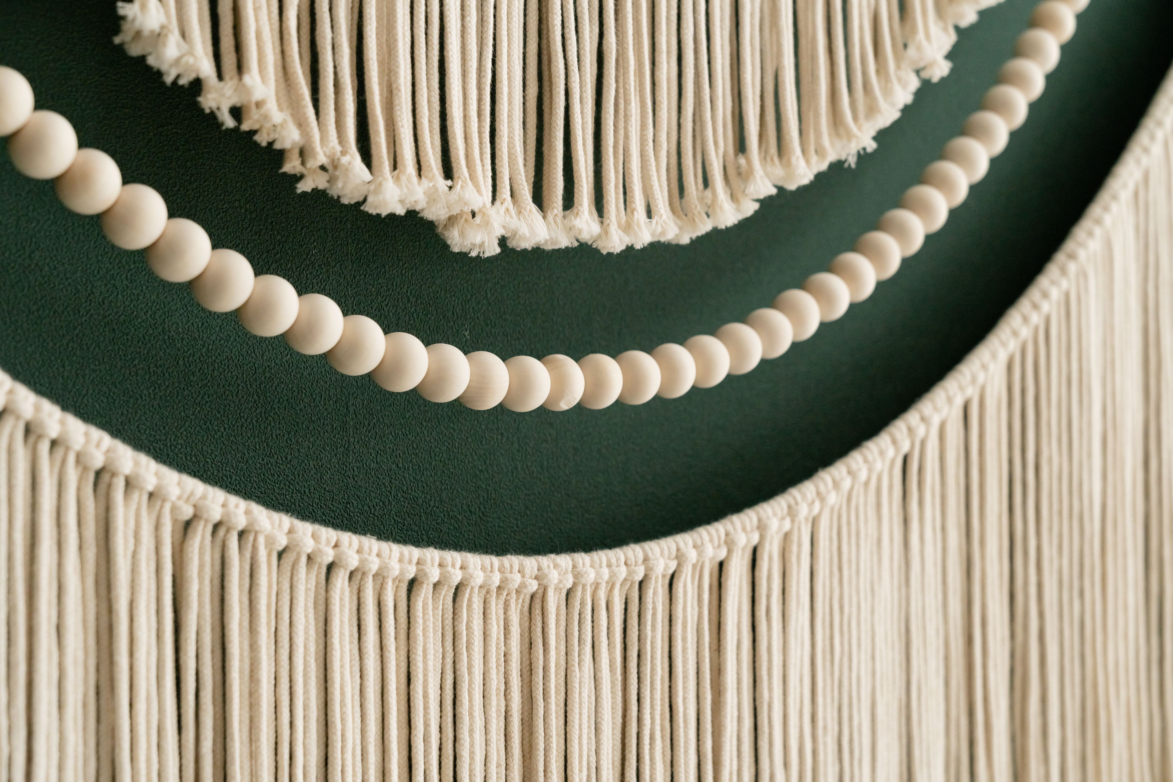 Fiber Wall Hanging for Boho Home Decor