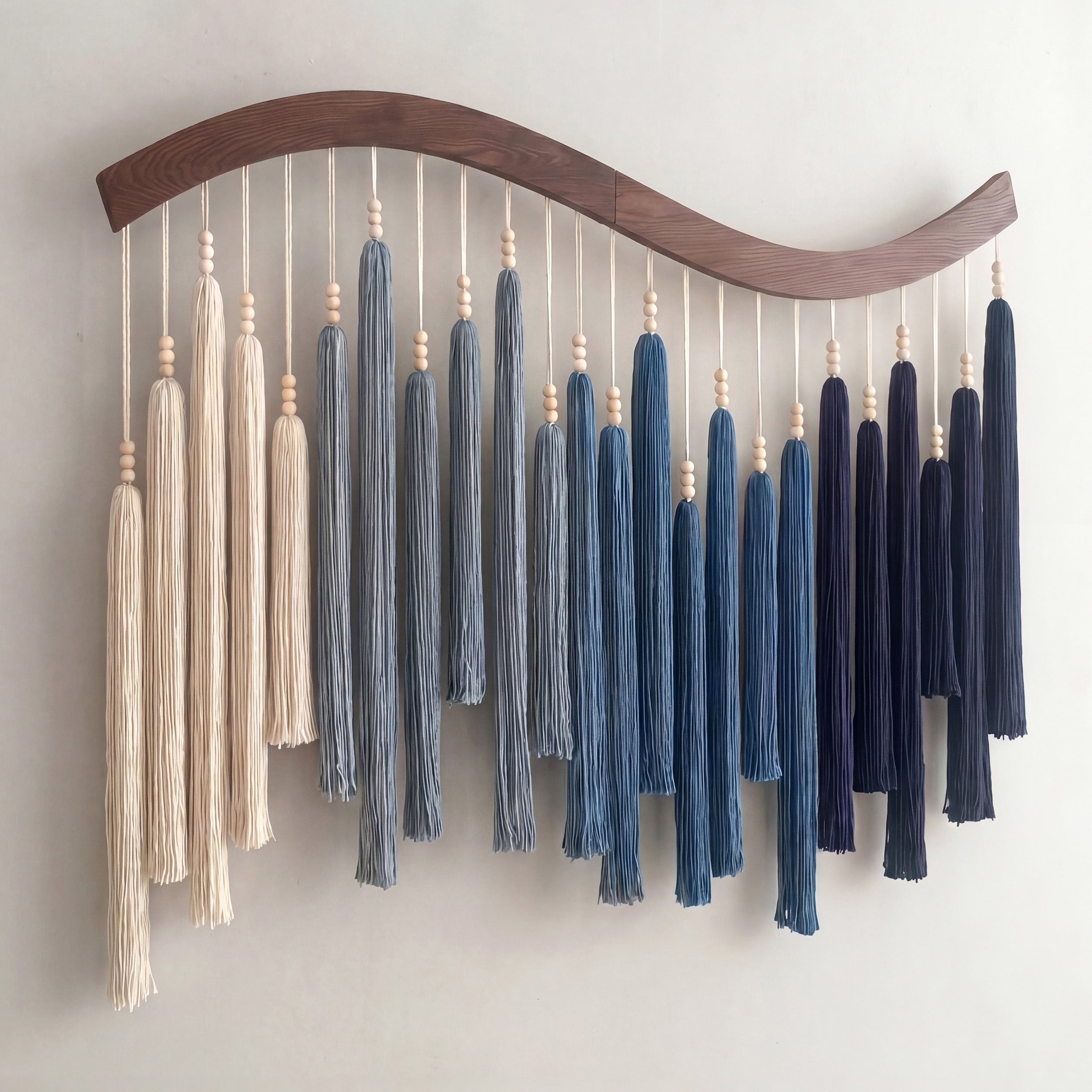 Arcadia Wall Art Macrame Wood for Boho Wall Decor Home U44