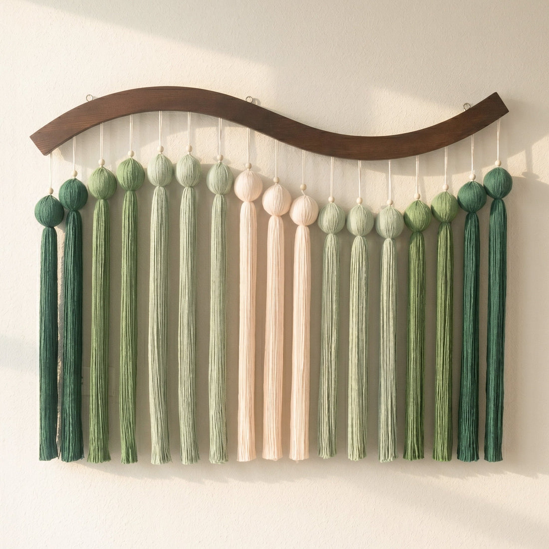 Dancing Rain Fiber Wall Hanging Fiber Woven Wall Art U48