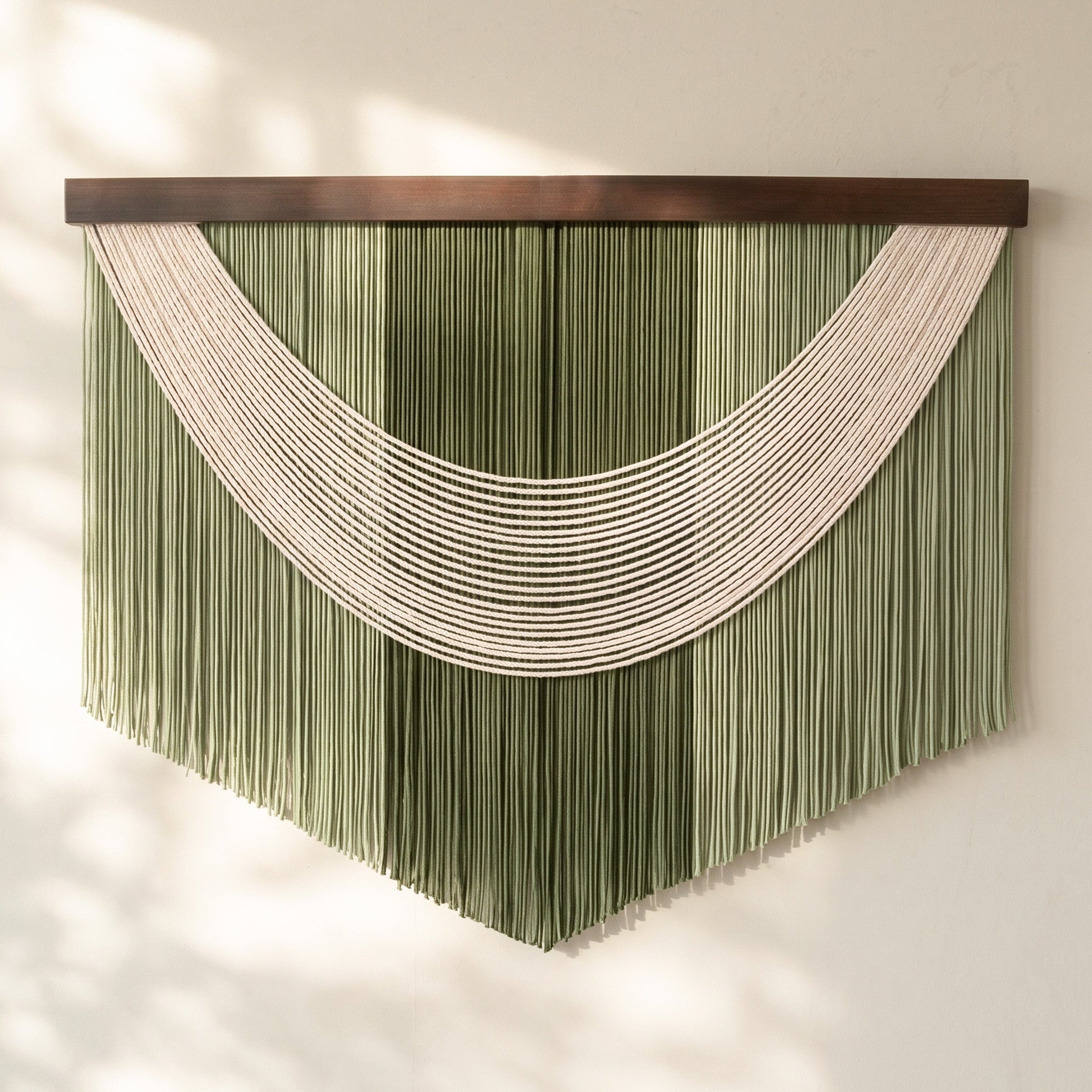 Love Nest Fiber Wall Hanging Boho Wall Decor for Nursery U50