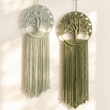 Macrame Tree Of Life Wall Hanging Boho Wall Decor V41