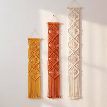 Macrame Wall Hanging Cotton Modern Wall Decor for Boho Home W05