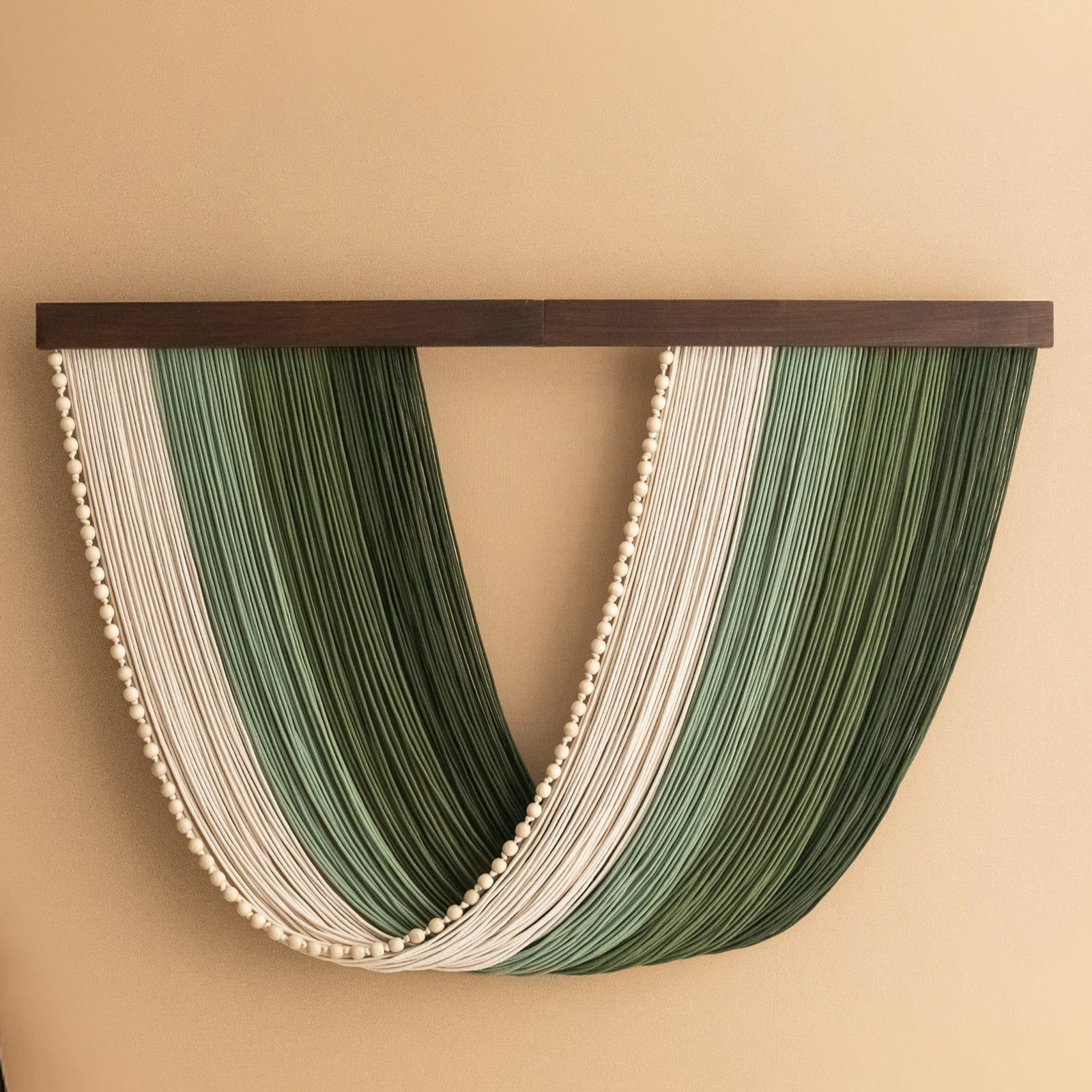 Macrame Fiber Wall Hanging For Cozy Boho Home Wall Decor