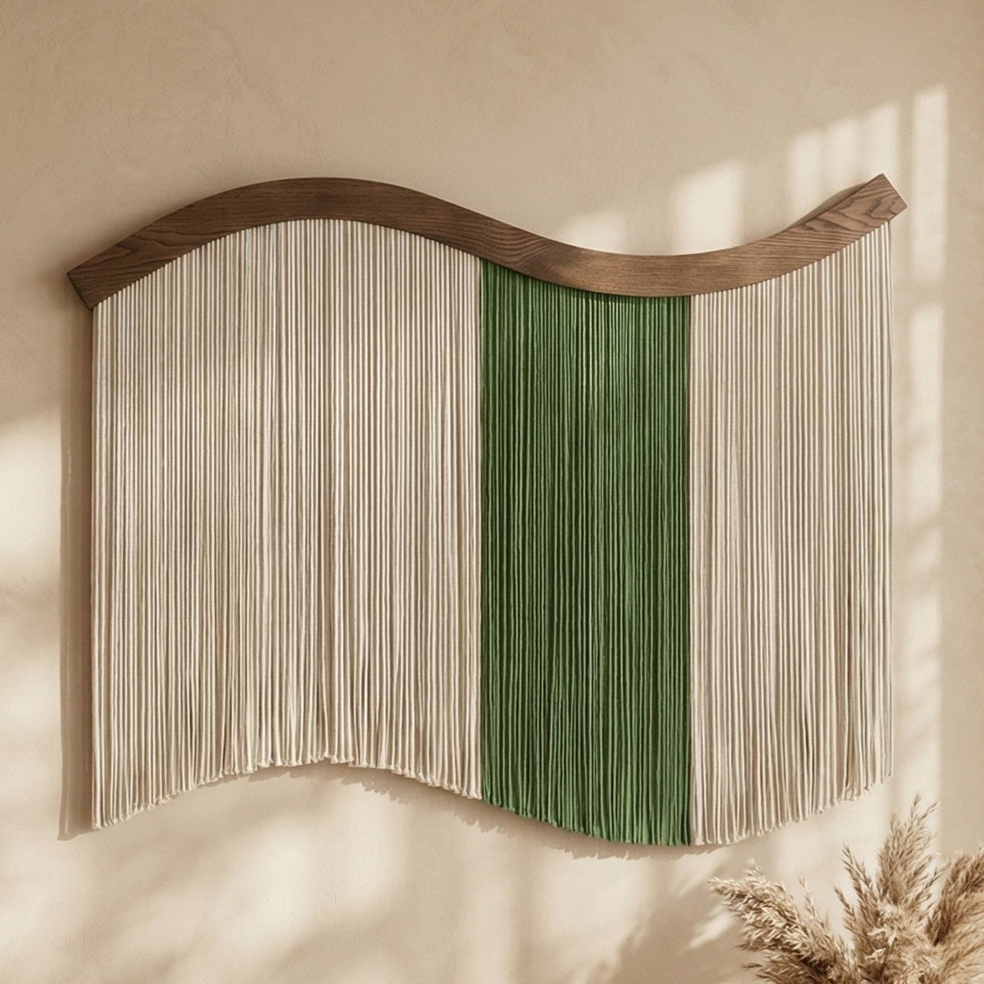 Whispering Fiber Wall Hanging Decorative Wall Art Scandinavian U05