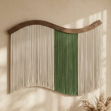Whispering Fiber Wall Hanging Decorative Wall Art Scandinavian U05