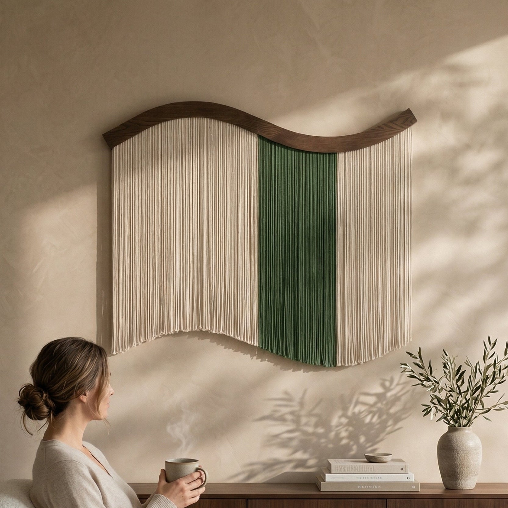 MinhAndBros Whispering Fiber Wall Hanging - Thumbnail 3
