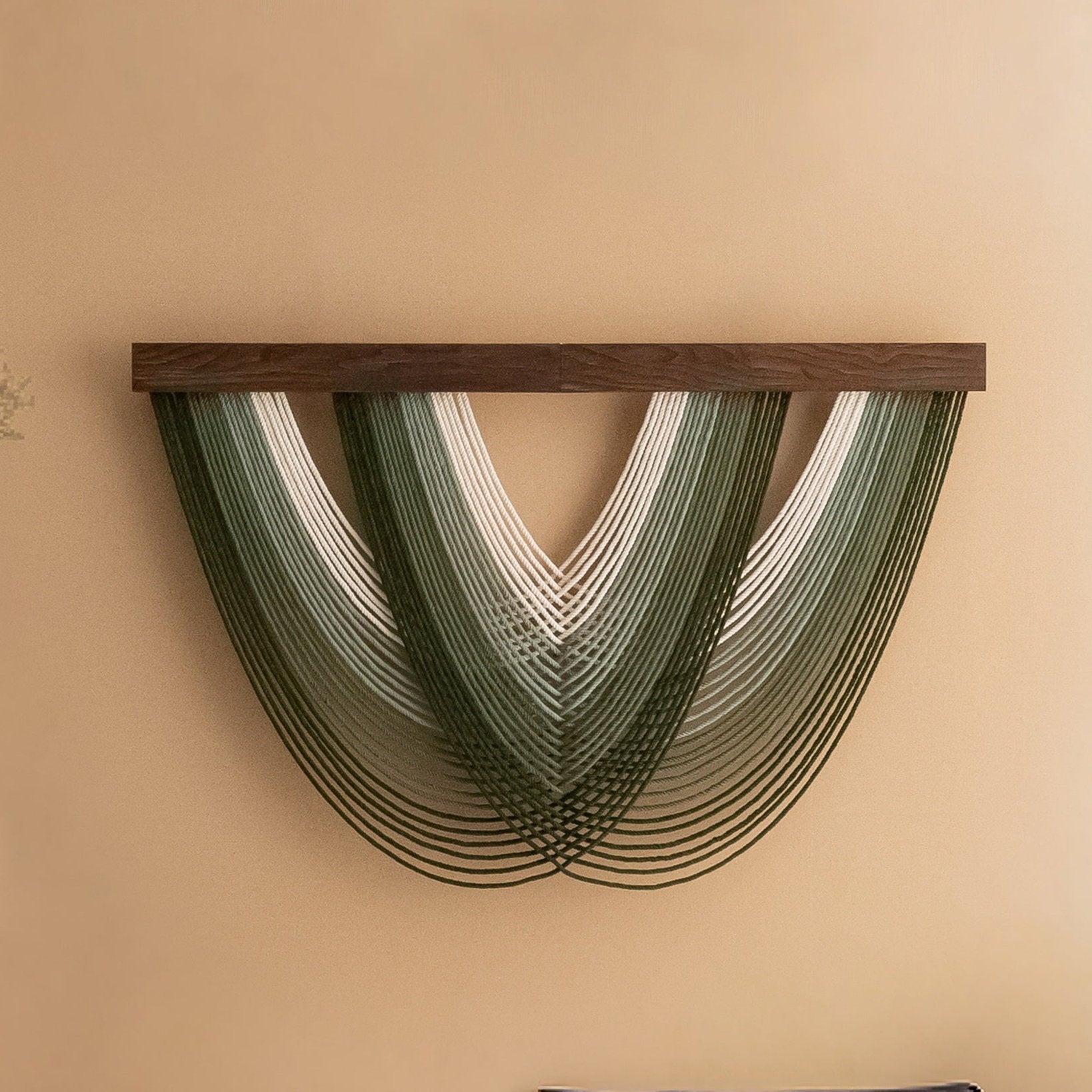 Macrame Fiber Wall Hanging For Stylish Home Decoration Accents