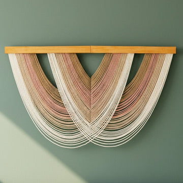 The Matrix Macrame Wall Hanging Modern Wall Decor for Home V16