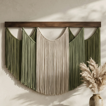 Soft Layers Wall Hanging Modern Wall Decor for Textile Art V29