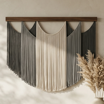 Soft Layers Wall Hanging Decorative Wall Art for Bedroom V29