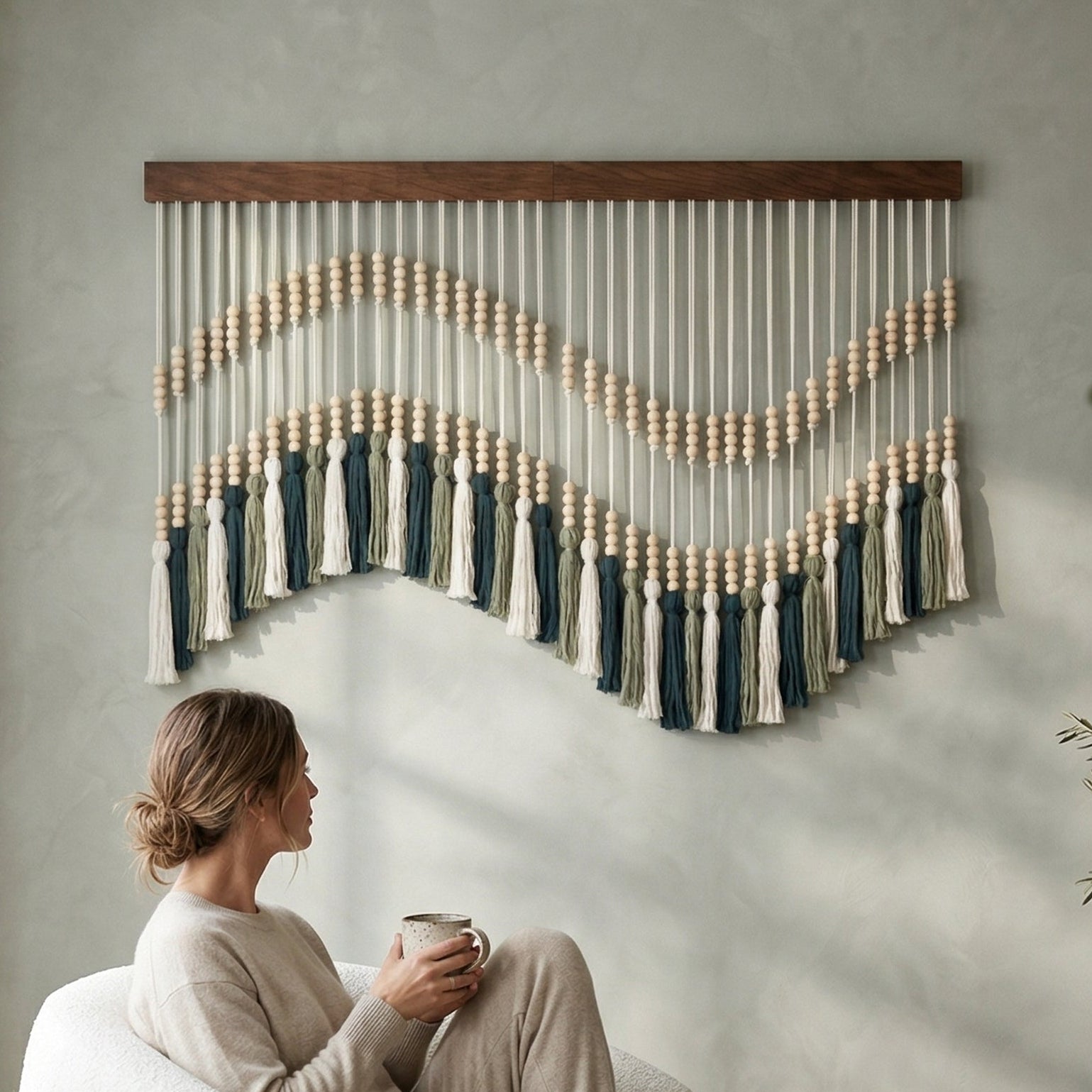 The Melody Wall Decor Modern Wall Art for Textured Minimalist V55