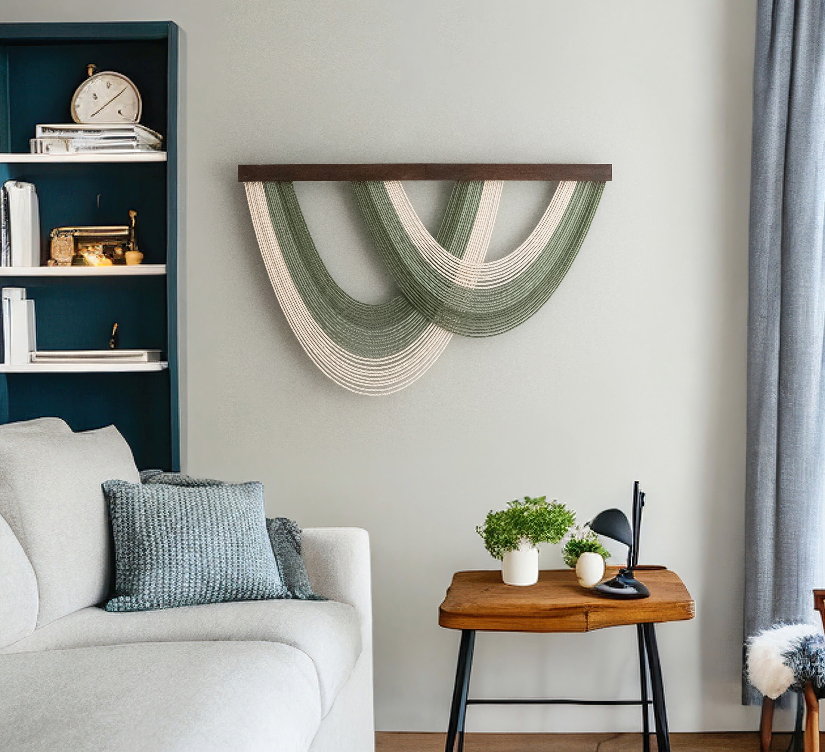 The Wave Wall Hanging Decor Modern Wall Art for Textured Wall Decor V89