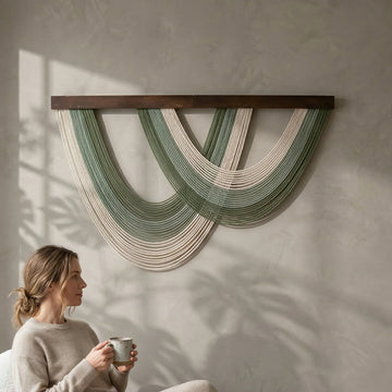 The Wave Wall Hanging Decor Modern Home Decor for Minimalist Style V89