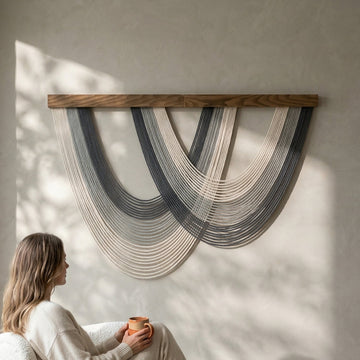 The Wave Wall Hanging Decor Modern Wall Art for Textured Wall Decor V89
