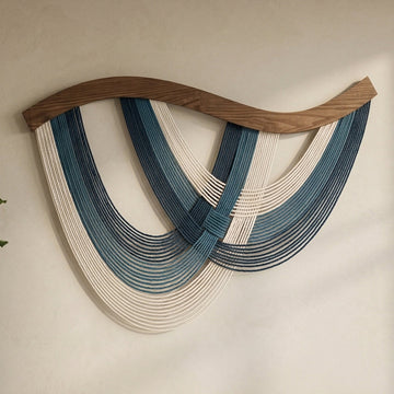 The Flow Wall Hanging and Wabi Sabi Wall Decor V93